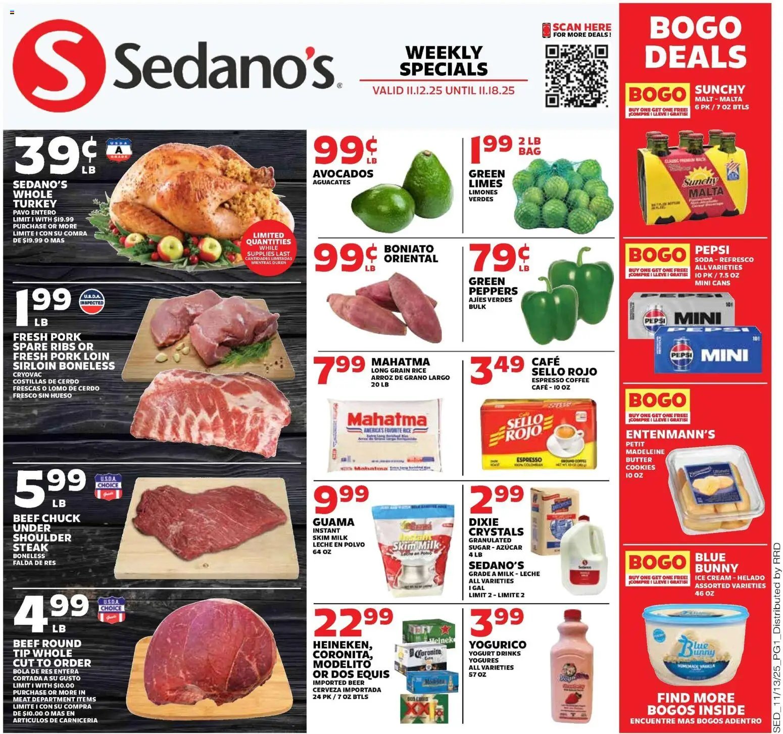 Sedano's offer from 11/12/2025 Current Ad - FL