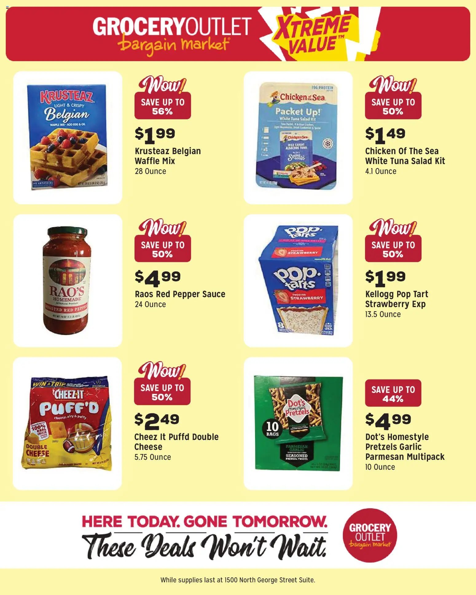 Grocery Outlet offer from 06/10/2026 Grocery Outlet Weekly Ad - PA