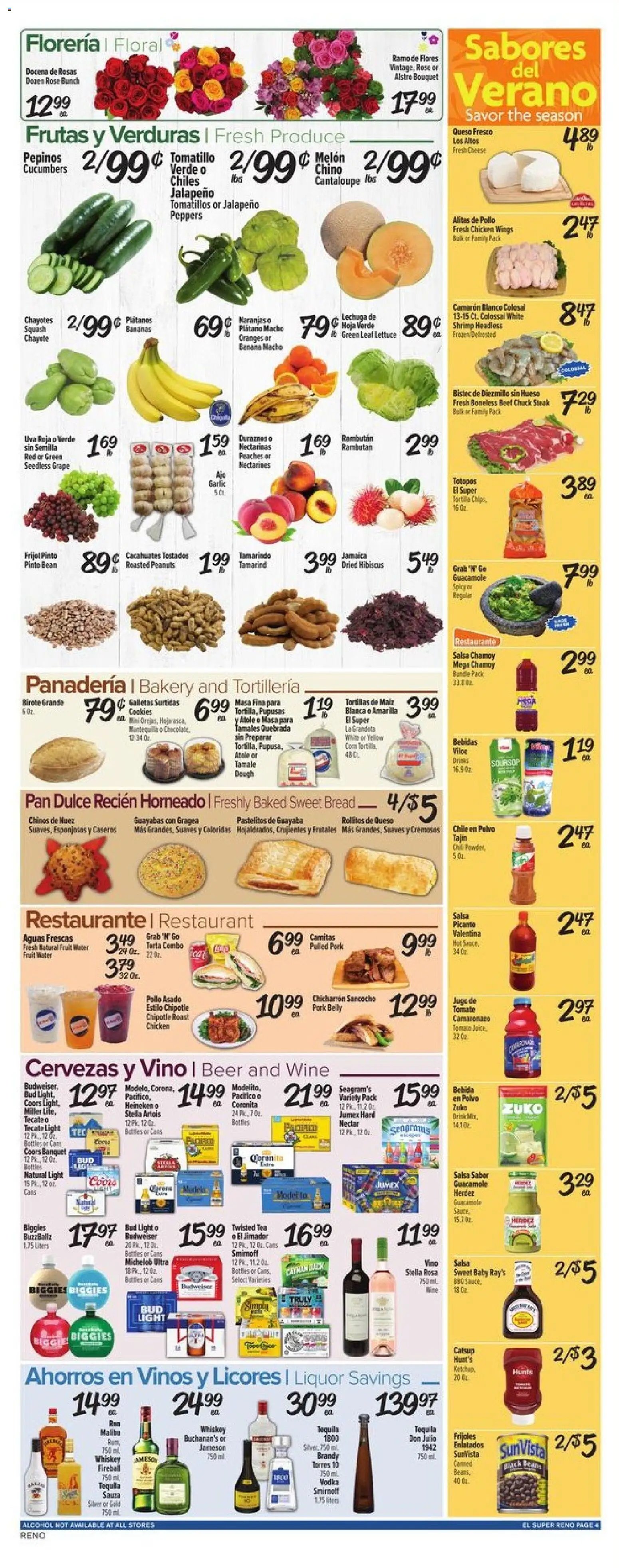 El Super offer from 08/12/2026 El Super Weekly Ad - NV