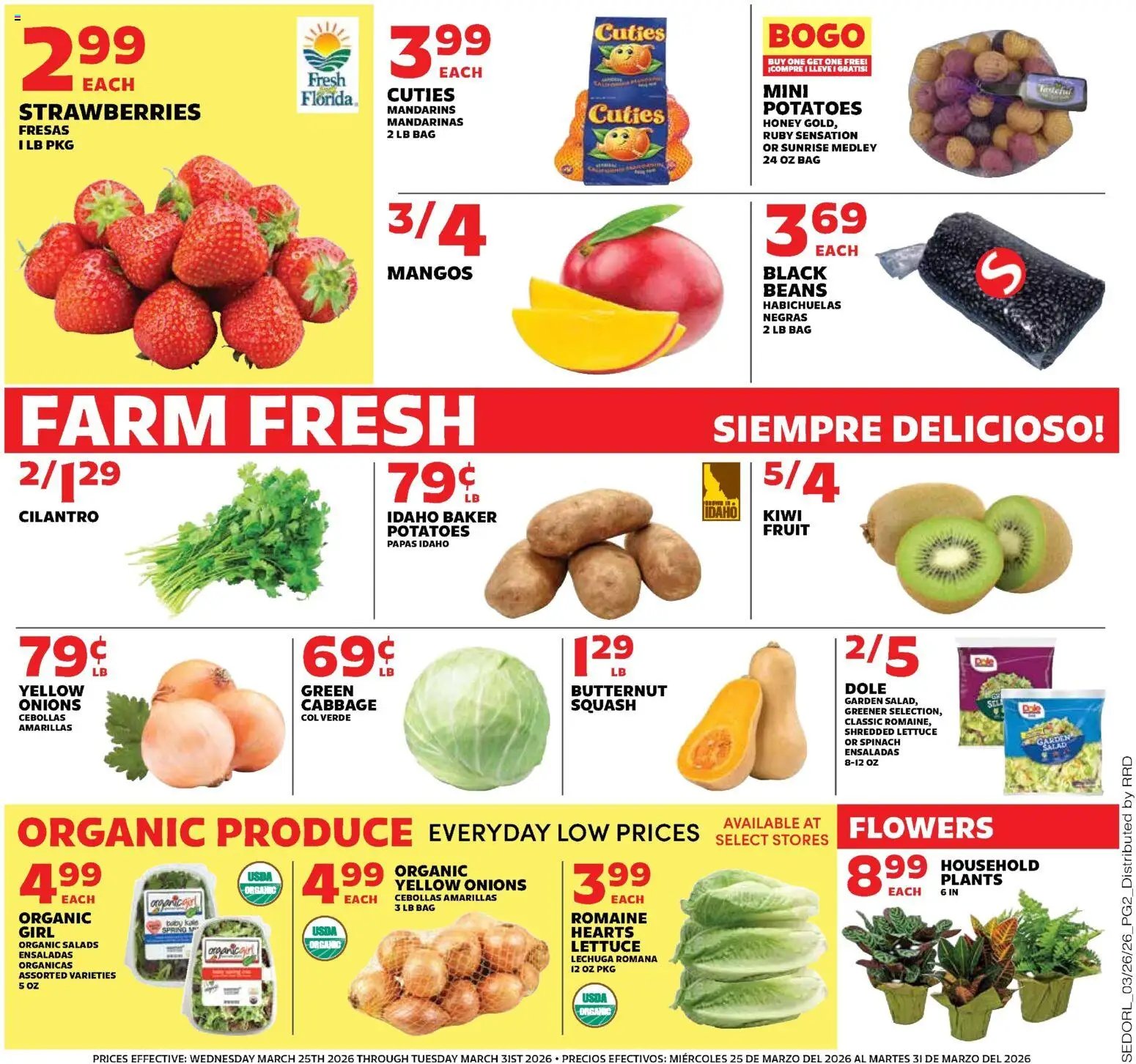 Sedano's offer from 03/25/2026 Sedano's Weekly Ad