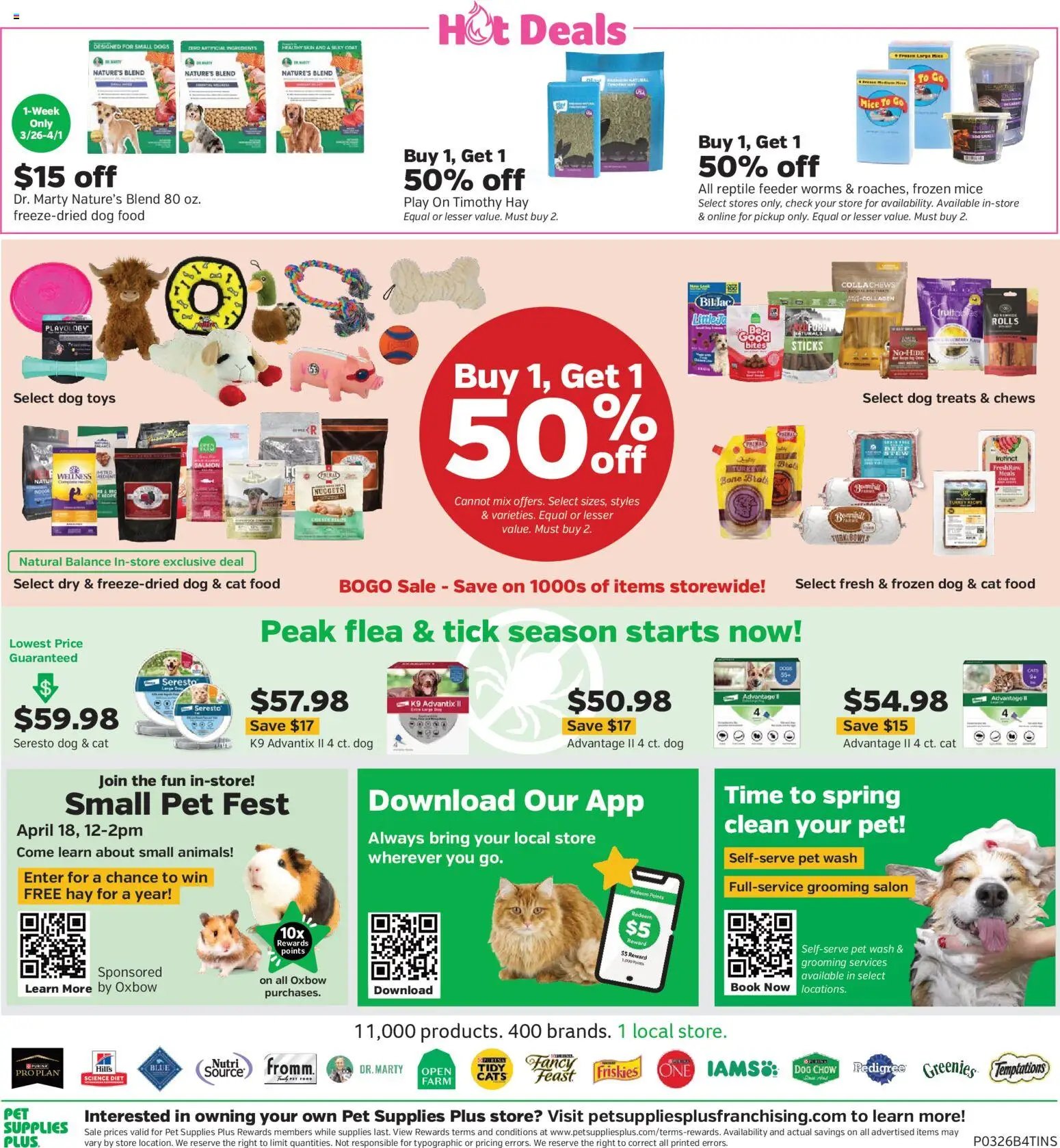 Pet Supplies Plus offer from 03/26/2026 Pet Supplies Plus Weekly Ad