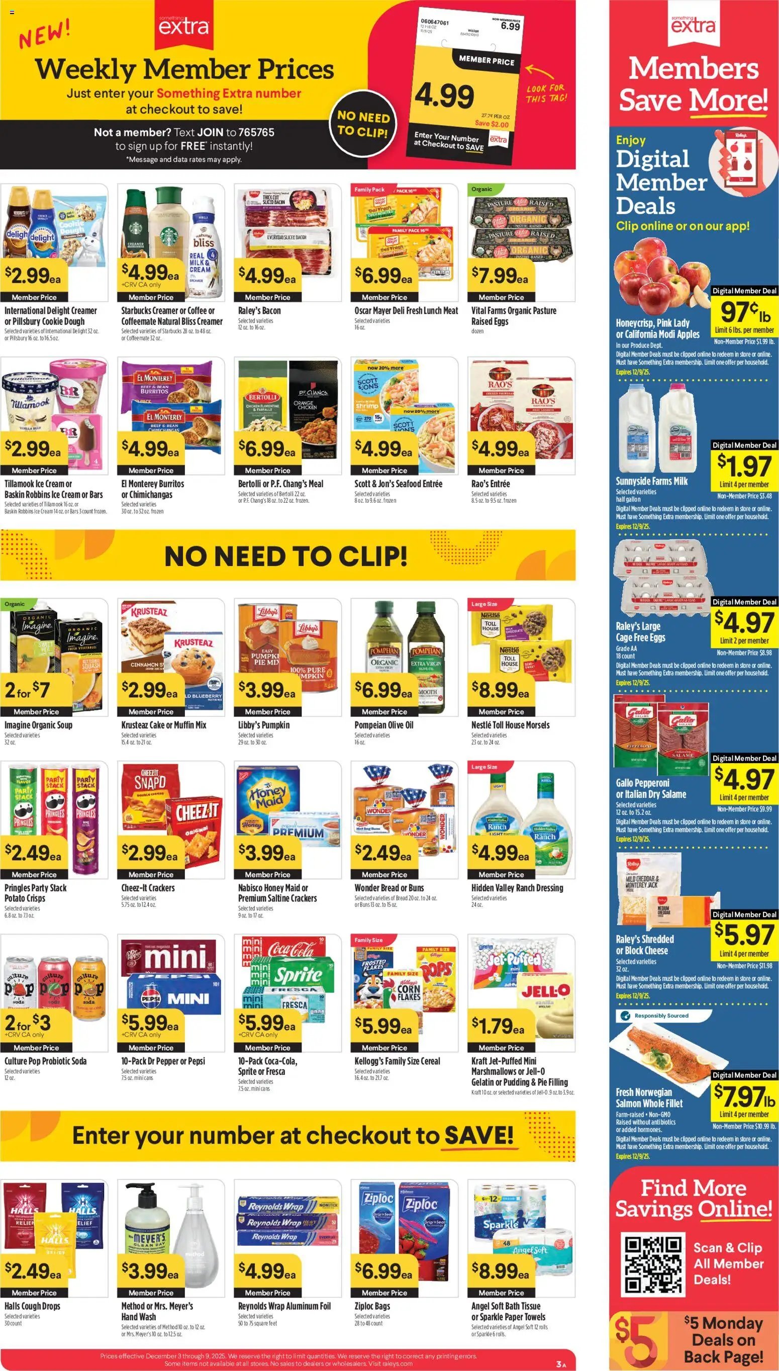 Raley's offer from 12/03/2025 Weekly Ad