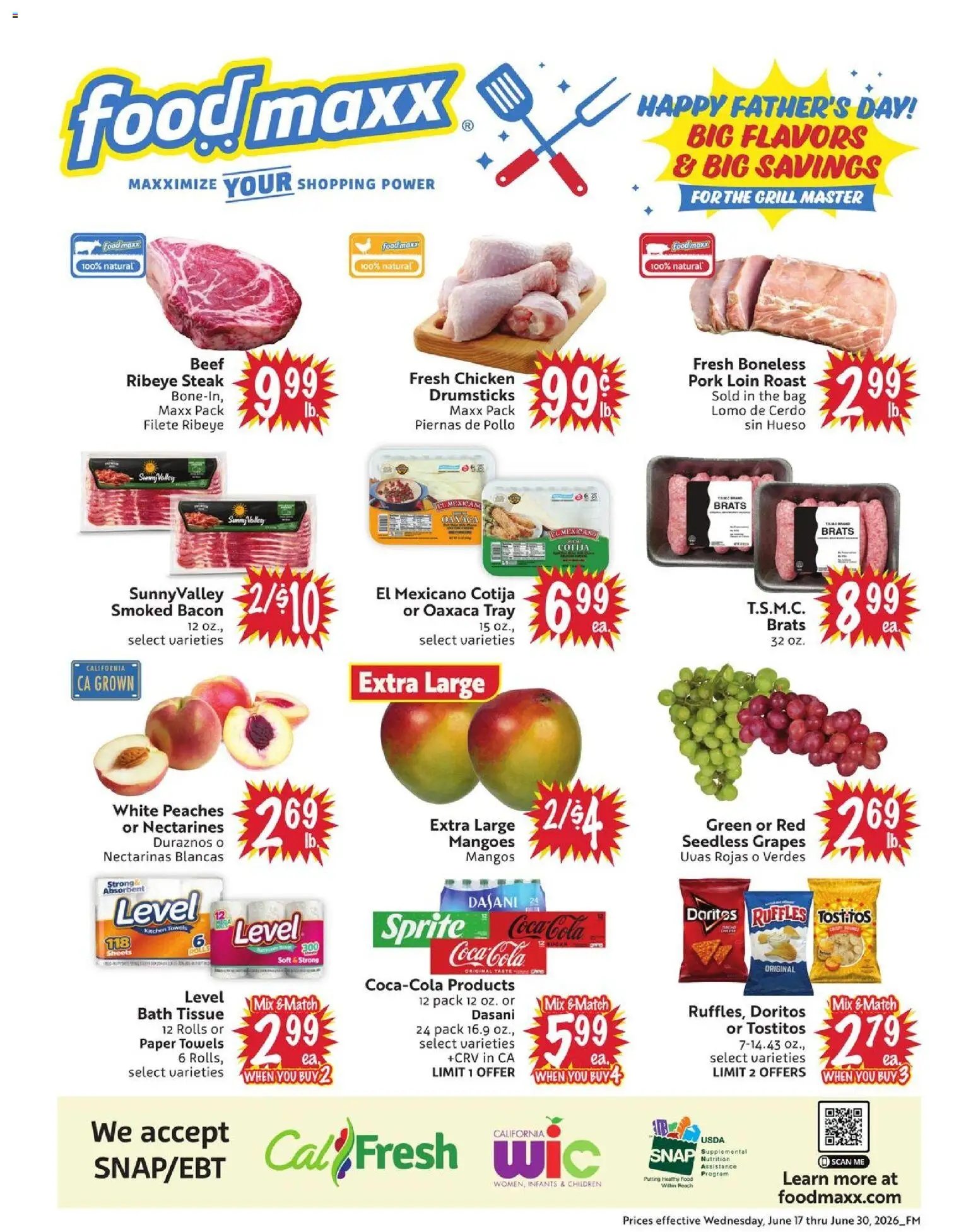 FoodMaxx offer from 06/17/2026 FoodMaxx Weekly Ad - NV