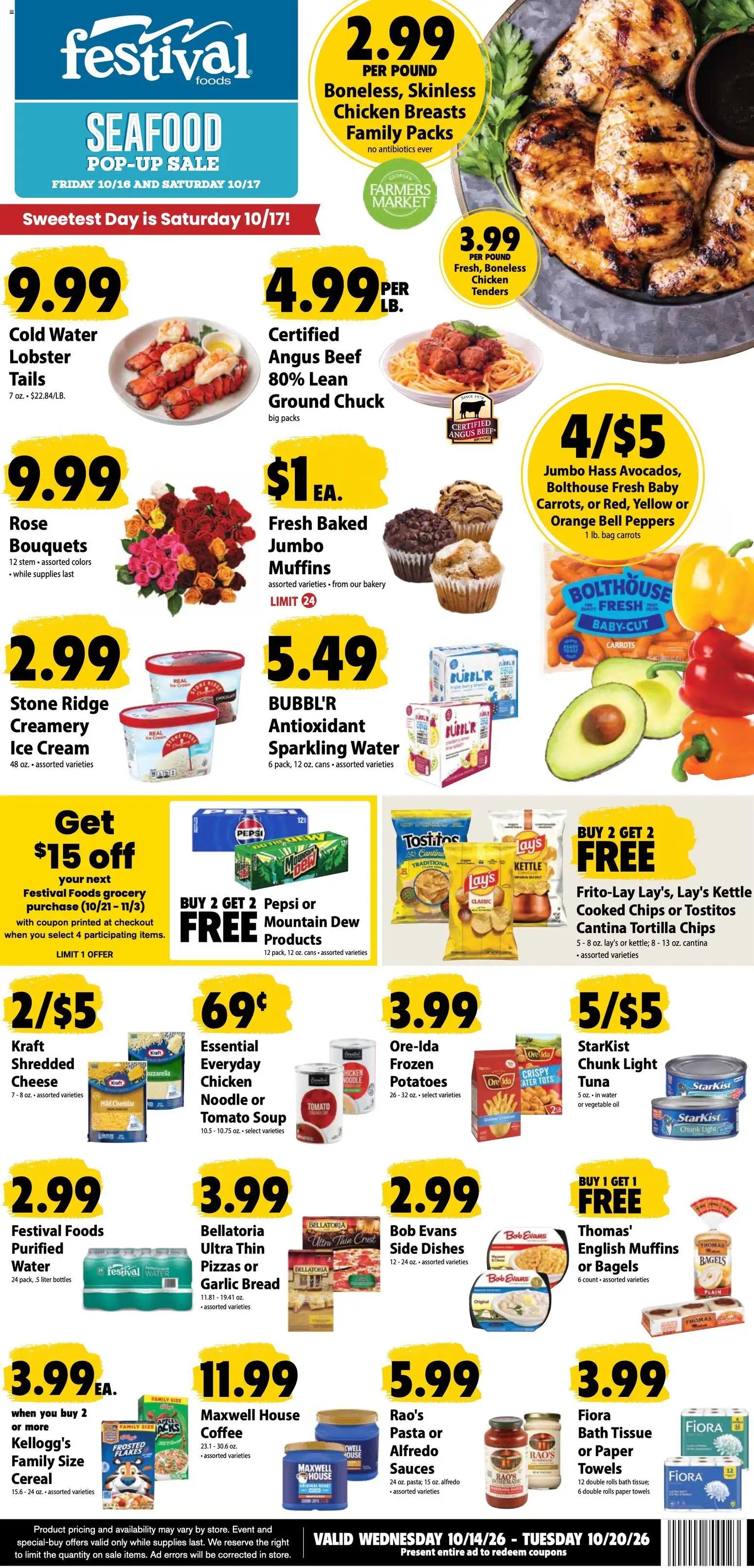 Festival Foods Weekly Ad from 10/14/2026 - Flyer