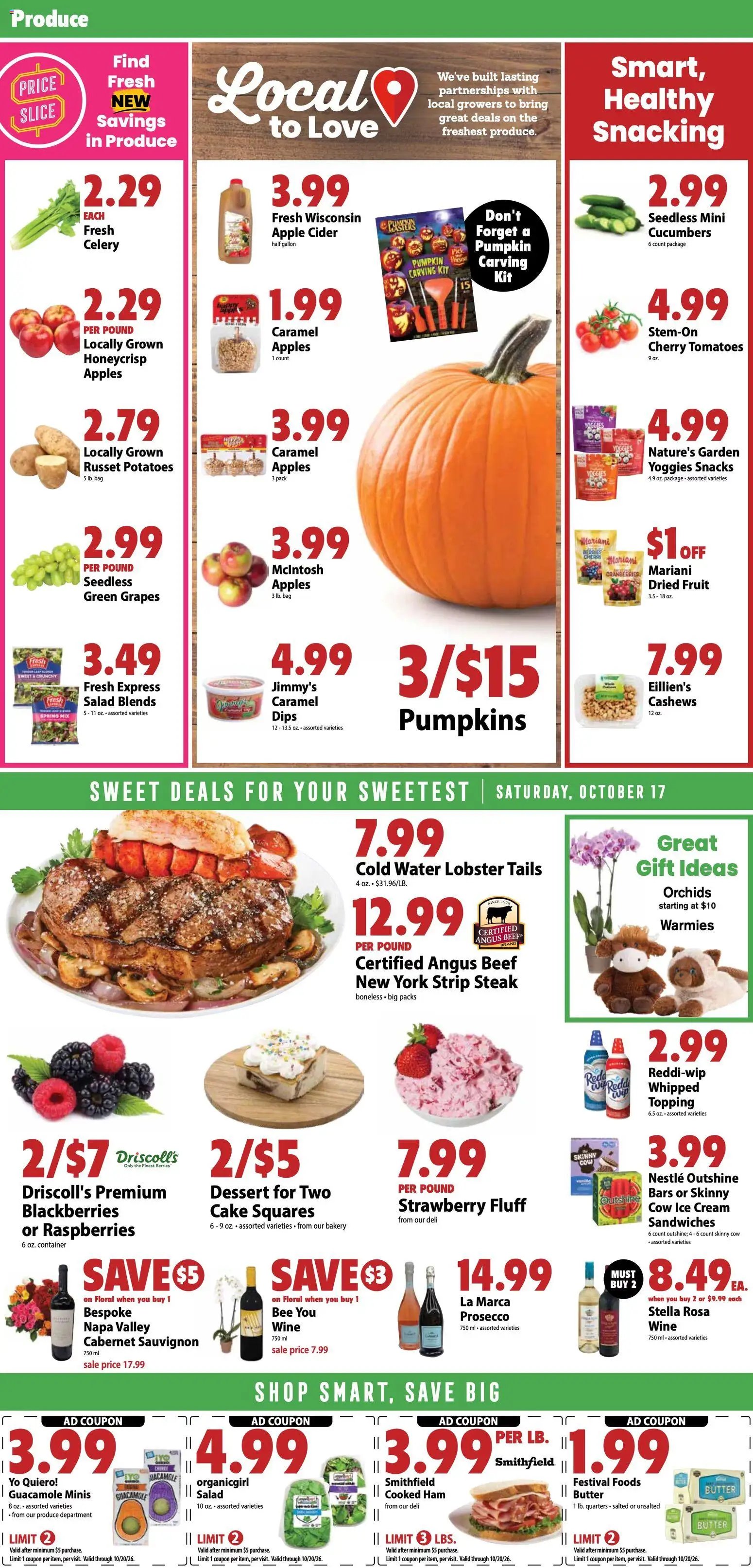 Festival Foods Weekly Ad from 10/14/2026 - Flyer