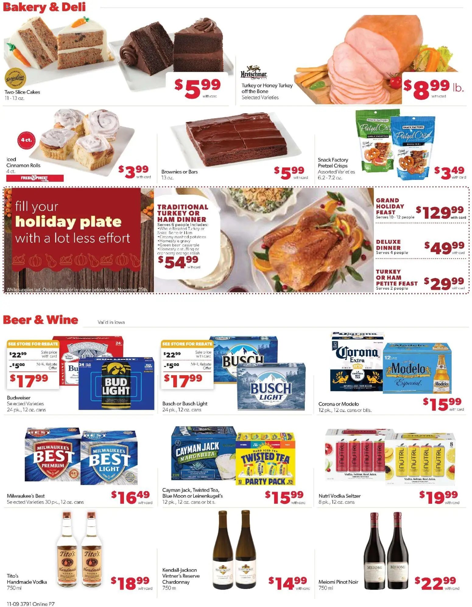 Family Fare offer from 11/09/2025 Weekly Ad - IA