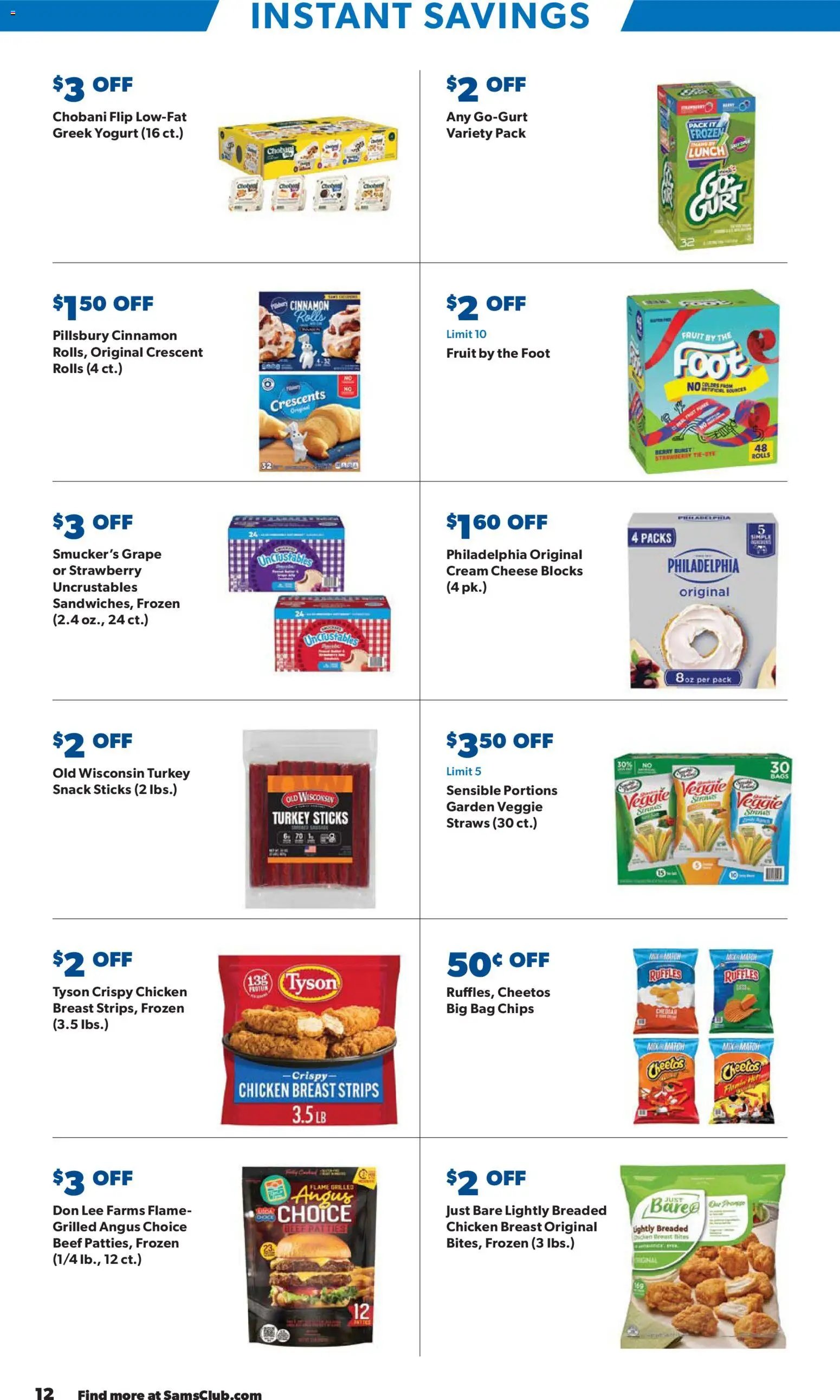 Sam's Club offer from 03/18/2026 Sam's Club Instant Savings Book March