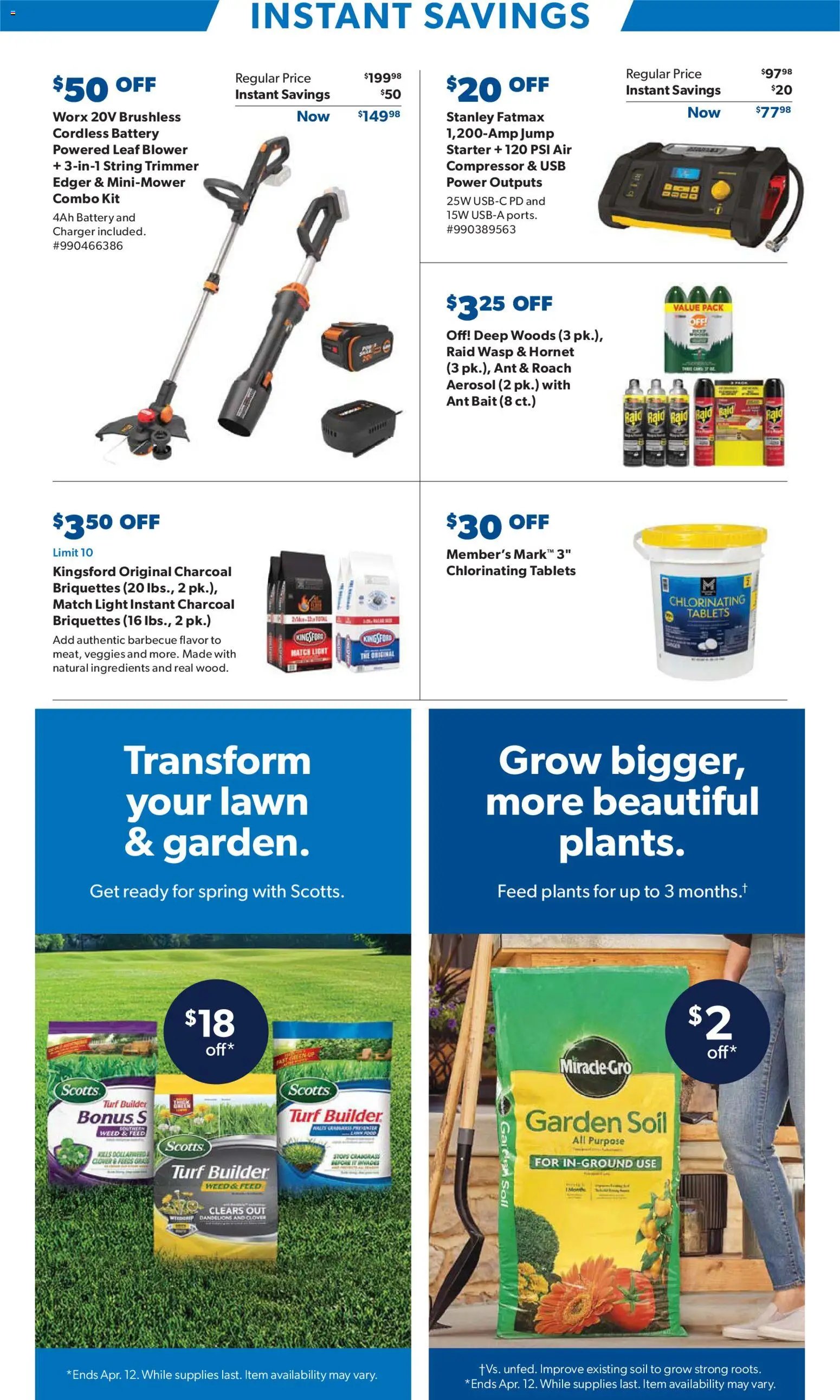 Sam's Club offer from 03/18/2026 Sam's Club Instant Savings Book March