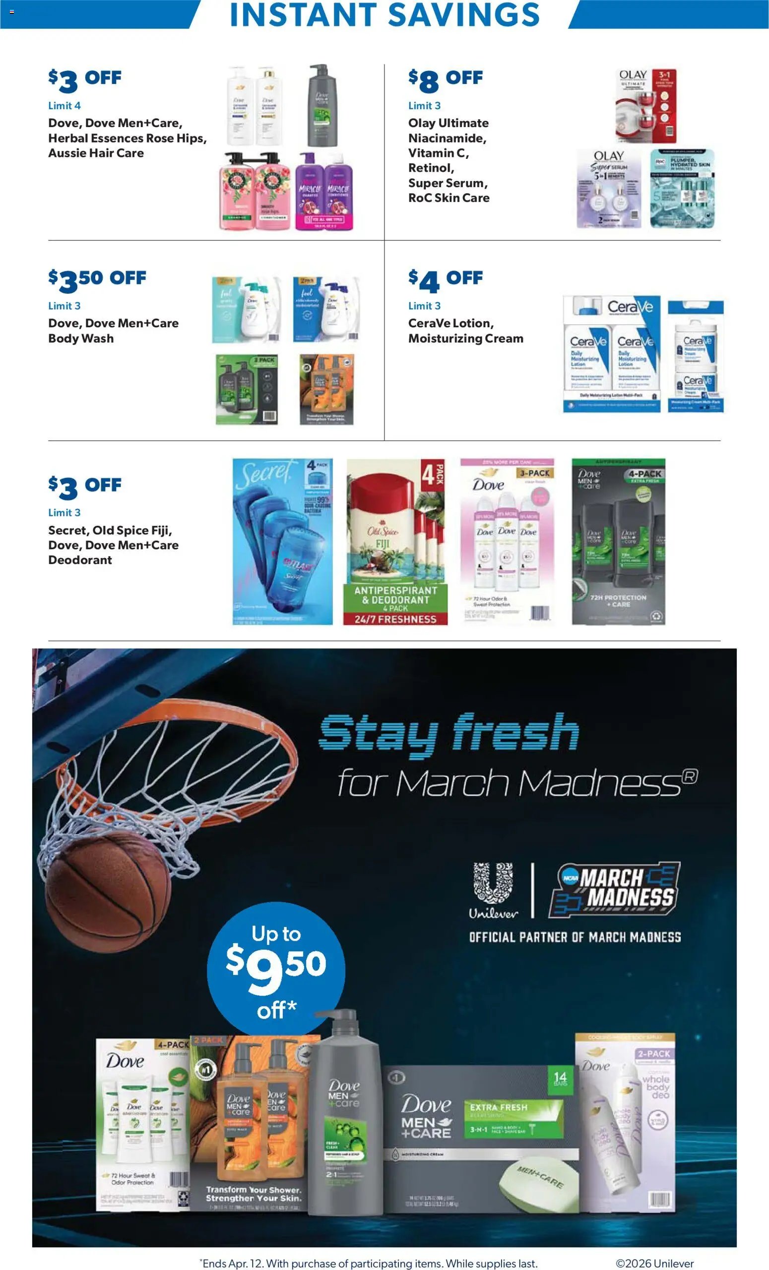 Sam's Club offer from 03/18/2026 Sam's Club Instant Savings Book March