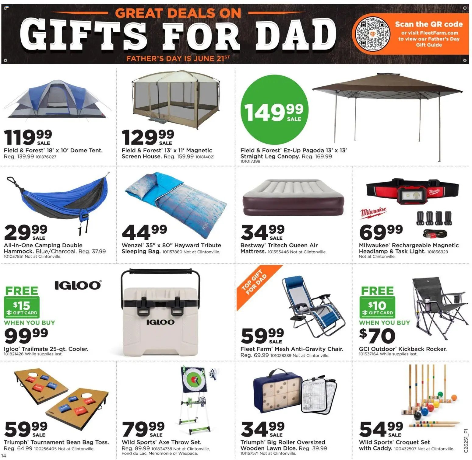 Mills Fleet Farm offer from 06/15/2026 Mills Fleet Farm Weekly Ad