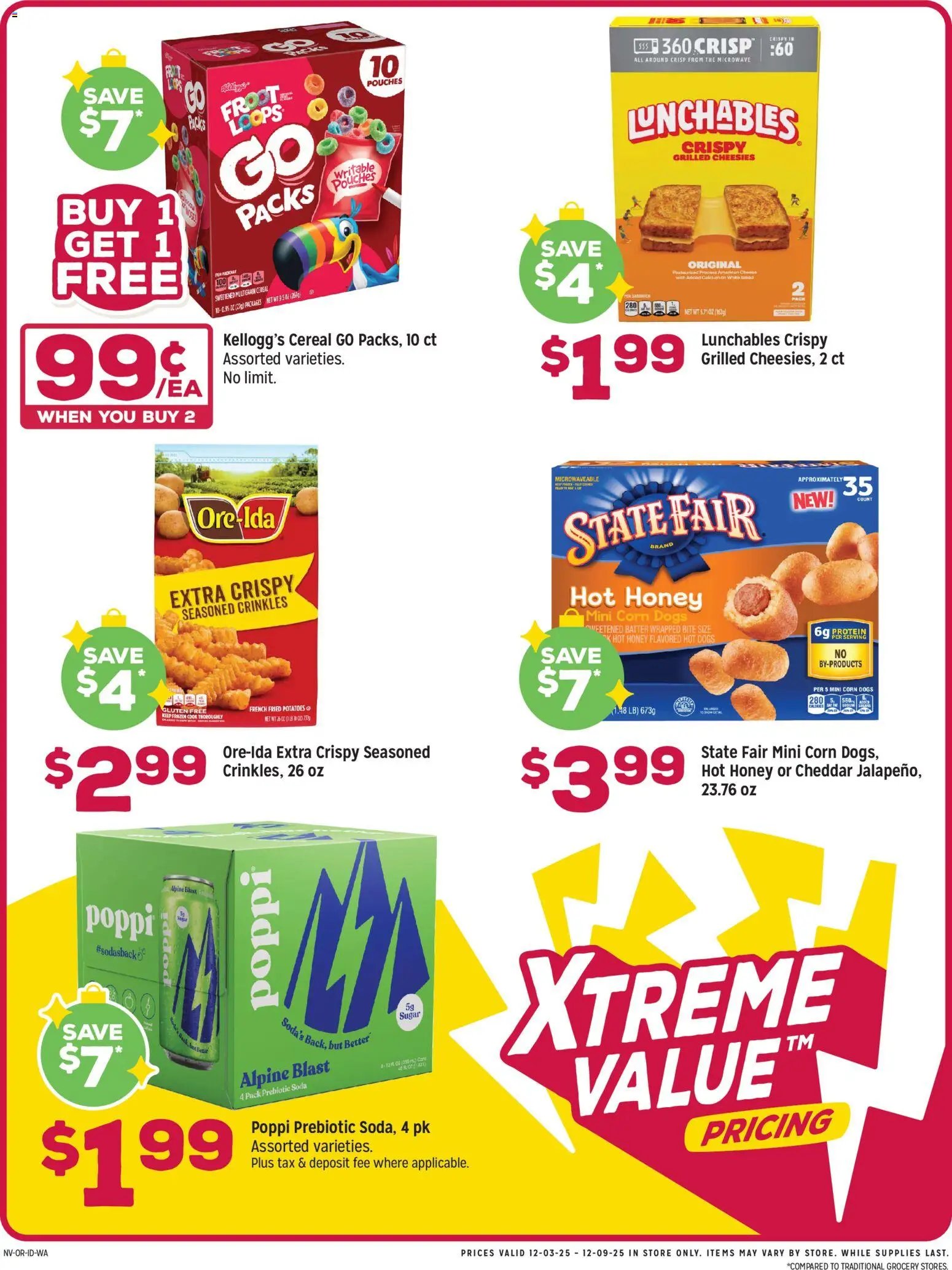 Grocery Outlet offer from 12/03/2025 Weekly Ad - WA