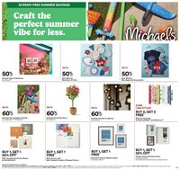 Michaels offer from 06/21/2026 Michaels Weekly Ad