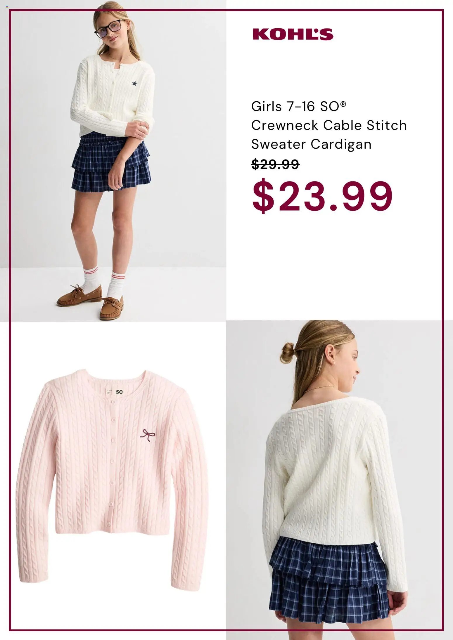 Kohl's offer from 08/24/2026 Kohl's Weekly Ad