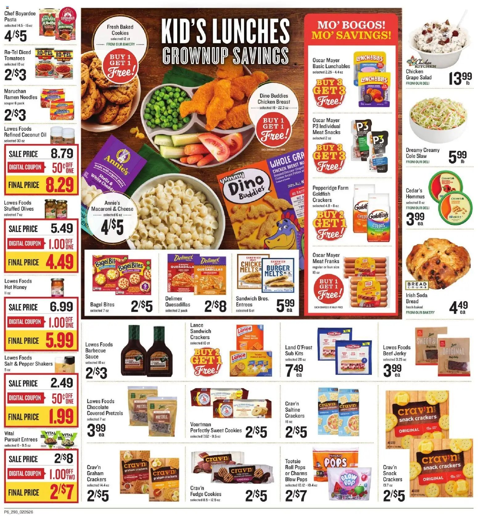 Lowes Foods offer from 02/25/2026 Weekly Ad - SC