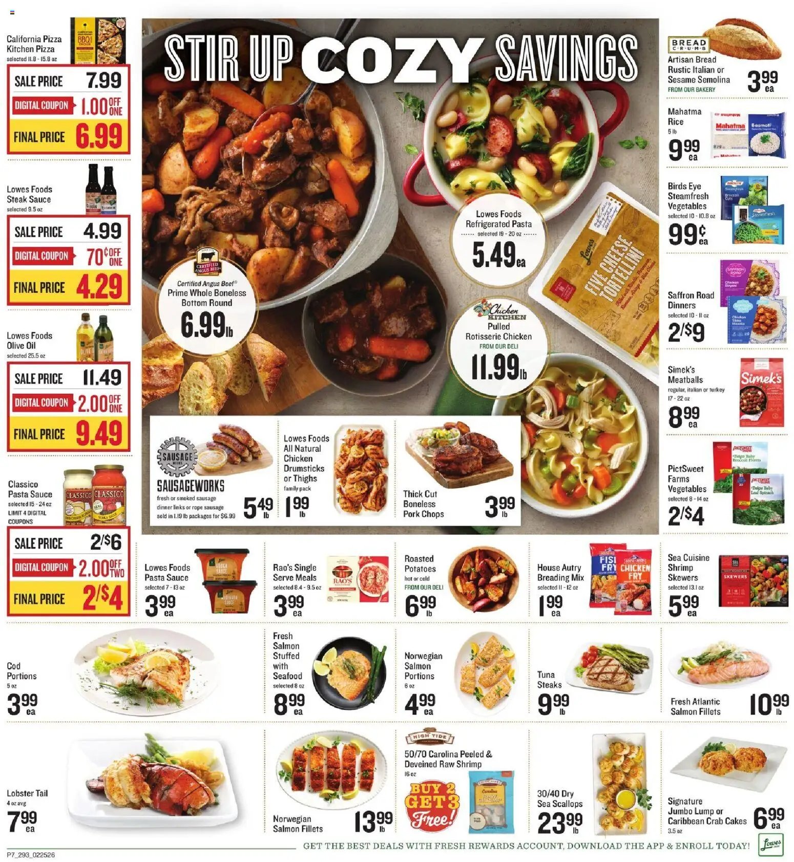 Lowes Foods offer from 02/25/2026 Weekly Ad - SC