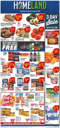 Homeland offer from 04/08/2026 Weekly Ad