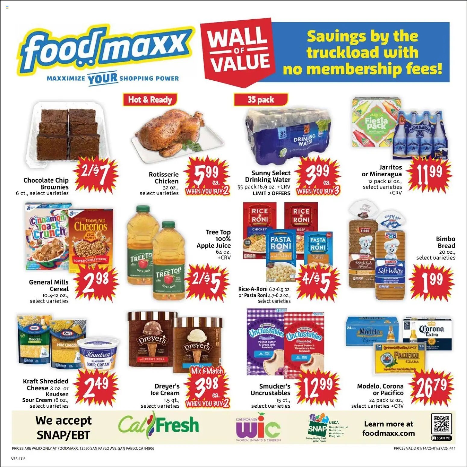 FoodMaxx offer from 01/14/2026 Weekly Ad