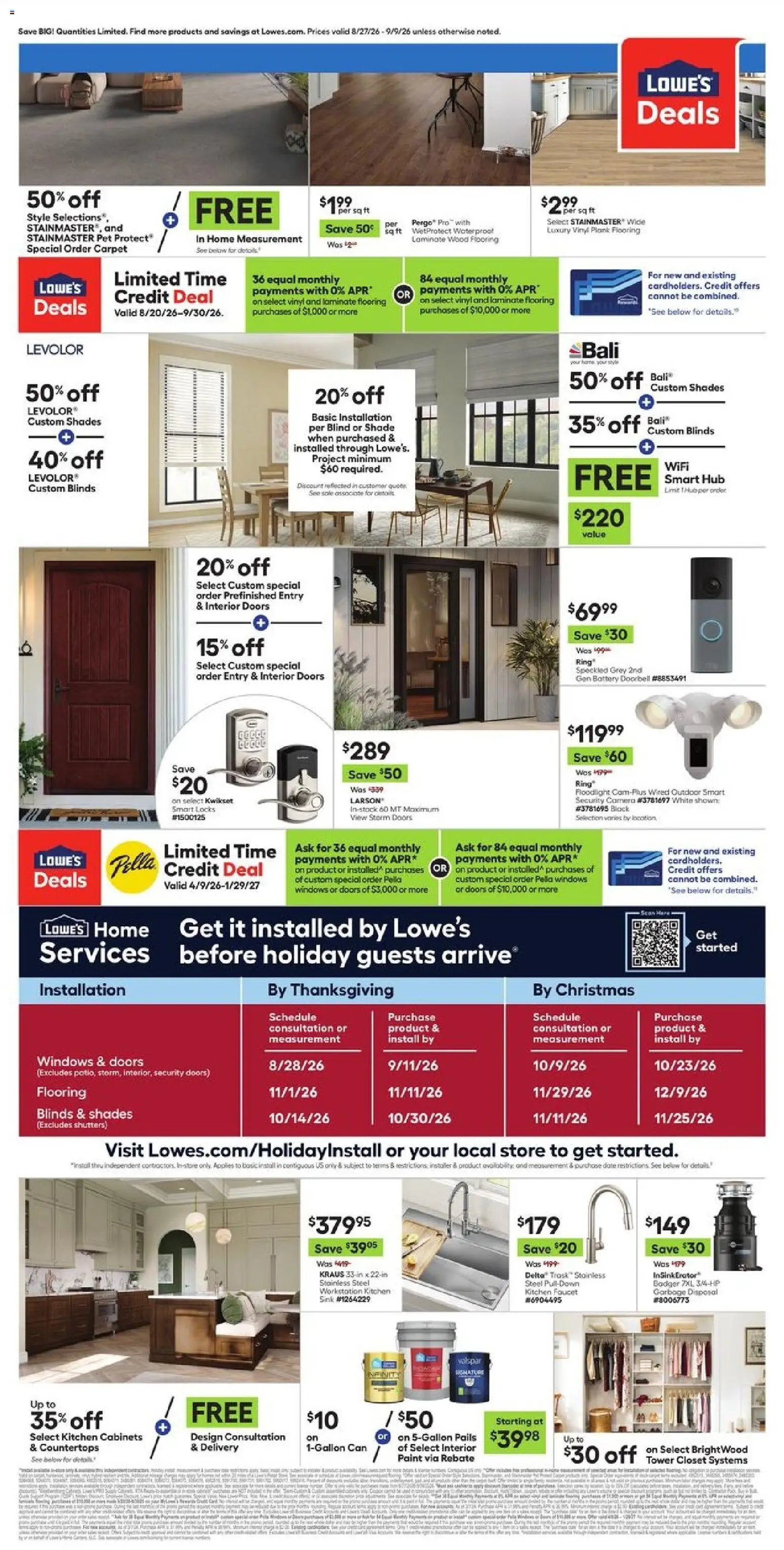 Lowe's offer from 08/27/2026 Lowe's Weekly Ad