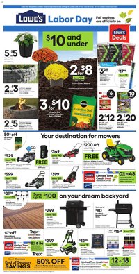 Lowe's offer from 08/27/2026 Lowe's Weekly Ad