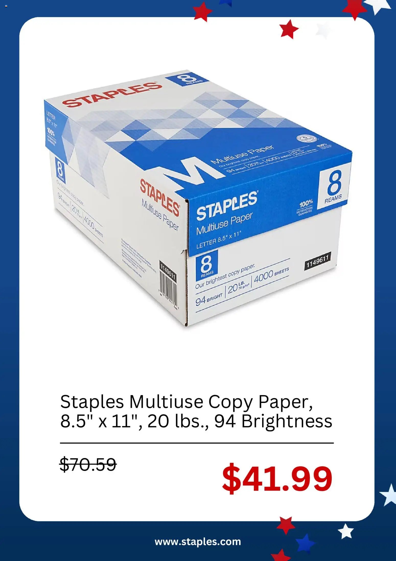 Staples offer from 05/24/2026 Staples Weekly Ad