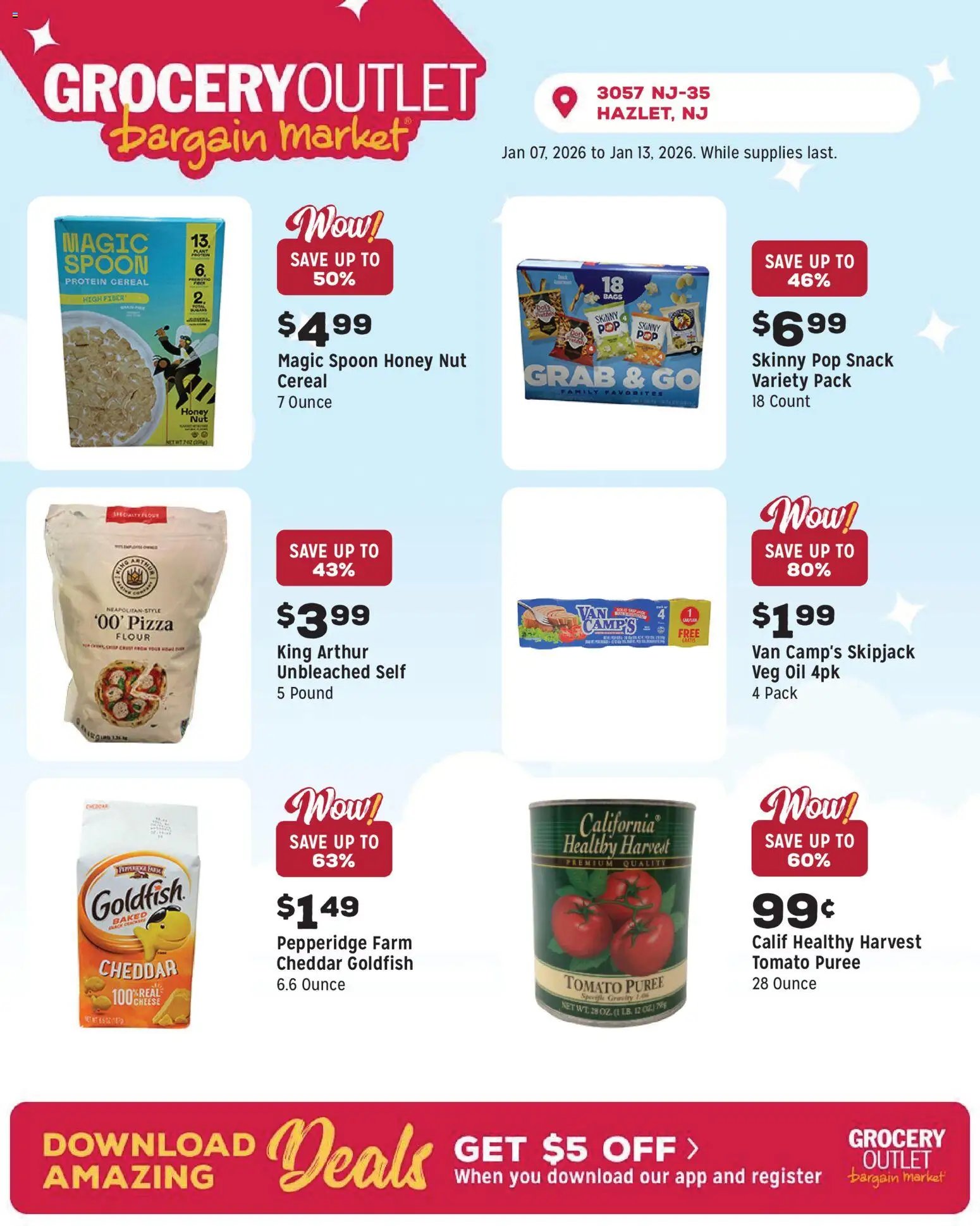Grocery Outlet offer from 01/07/2026 Weekly Ad