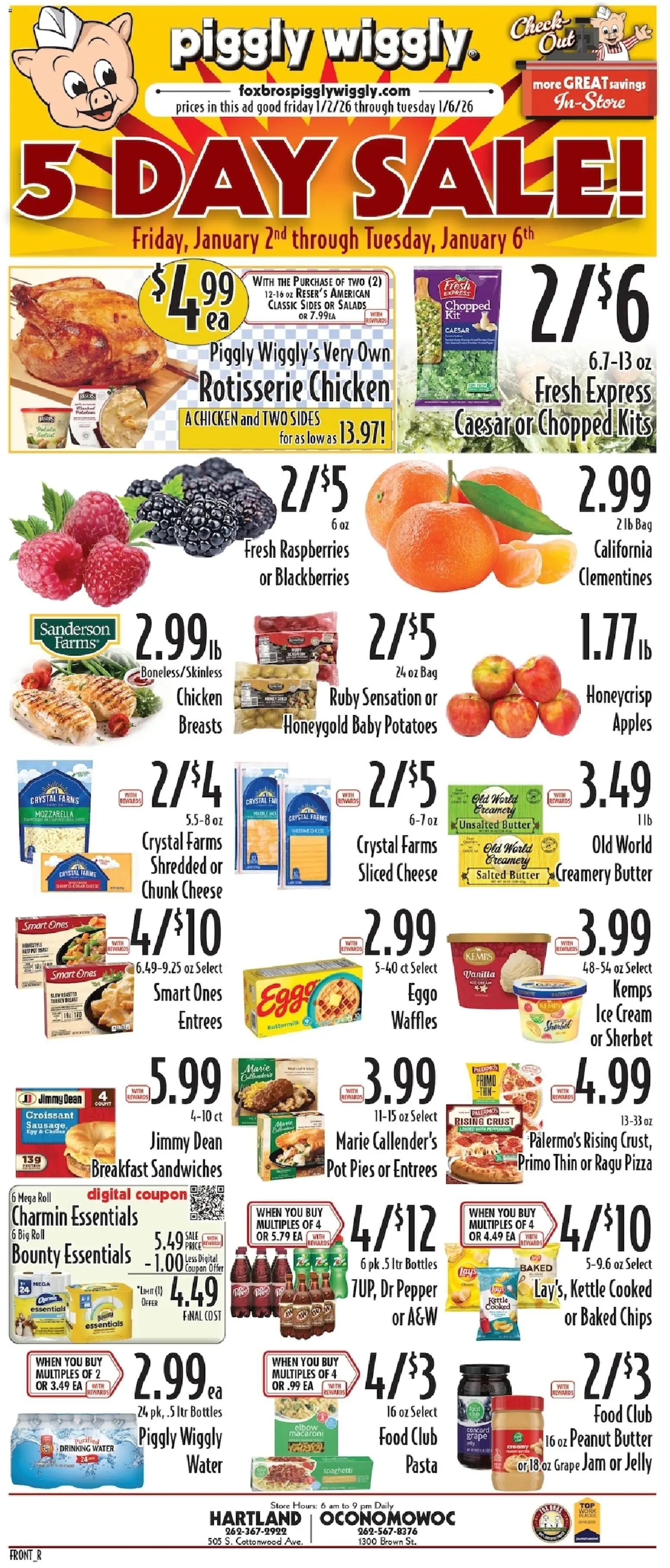 Piggly Wiggly offer from 01/02/2026 Weekly Ad