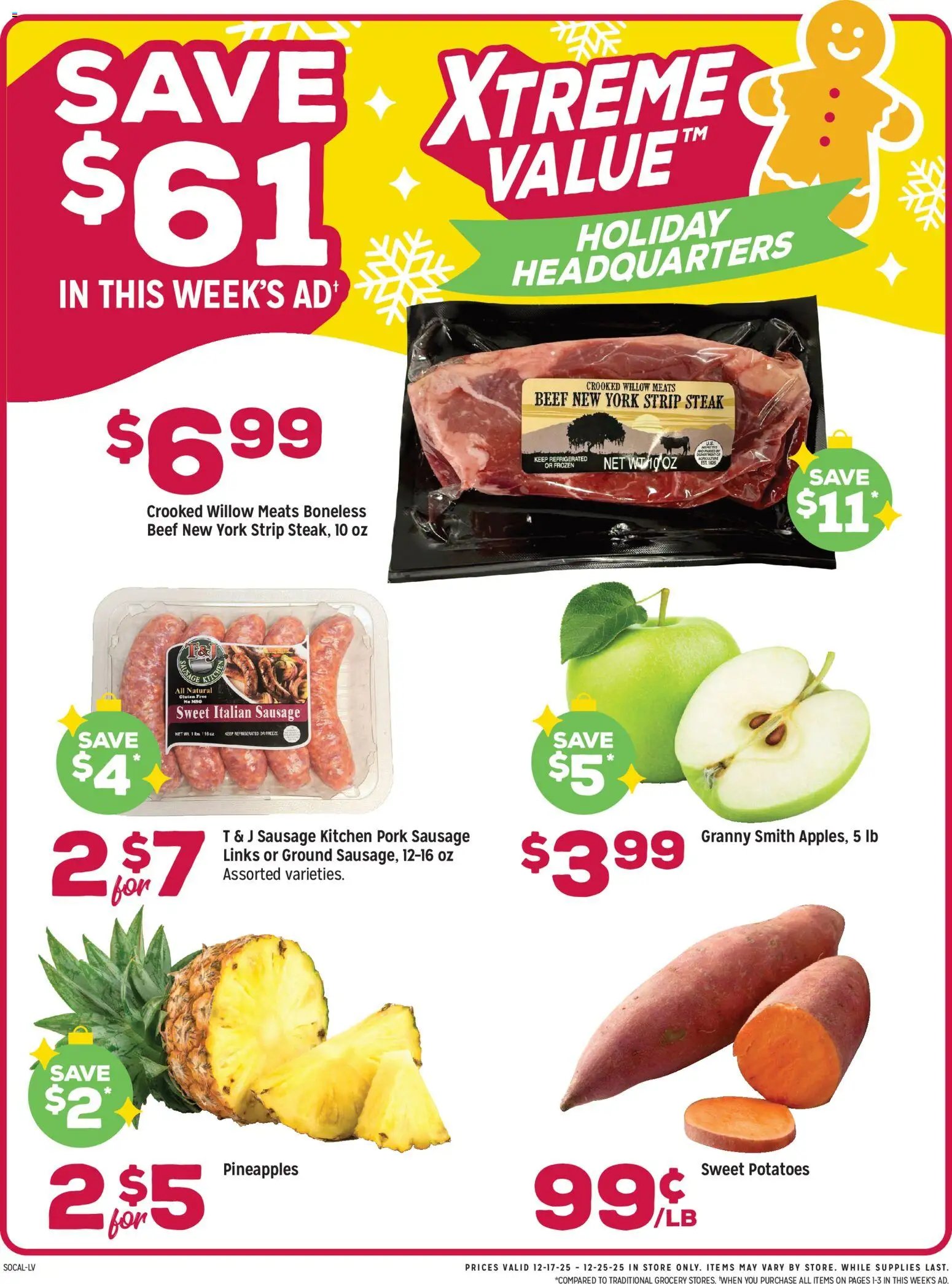 Grocery Outlet offer from 12/24/2025 Weekly Ad - CA