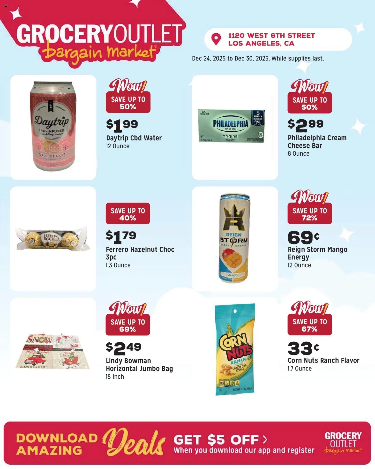 Grocery Outlet offer from 12/24/2025 Weekly Ad - CA