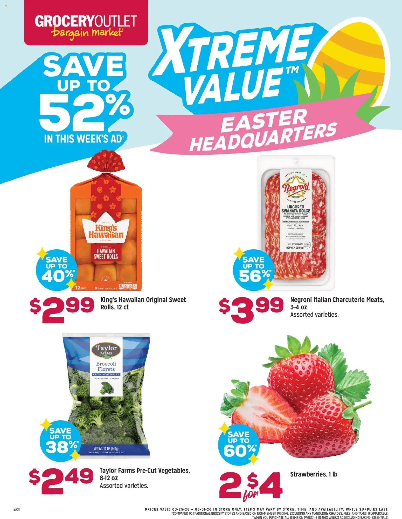Grocery Outlet offer from 03/25/2026 Grocery Outlet Weekly Ad - OH