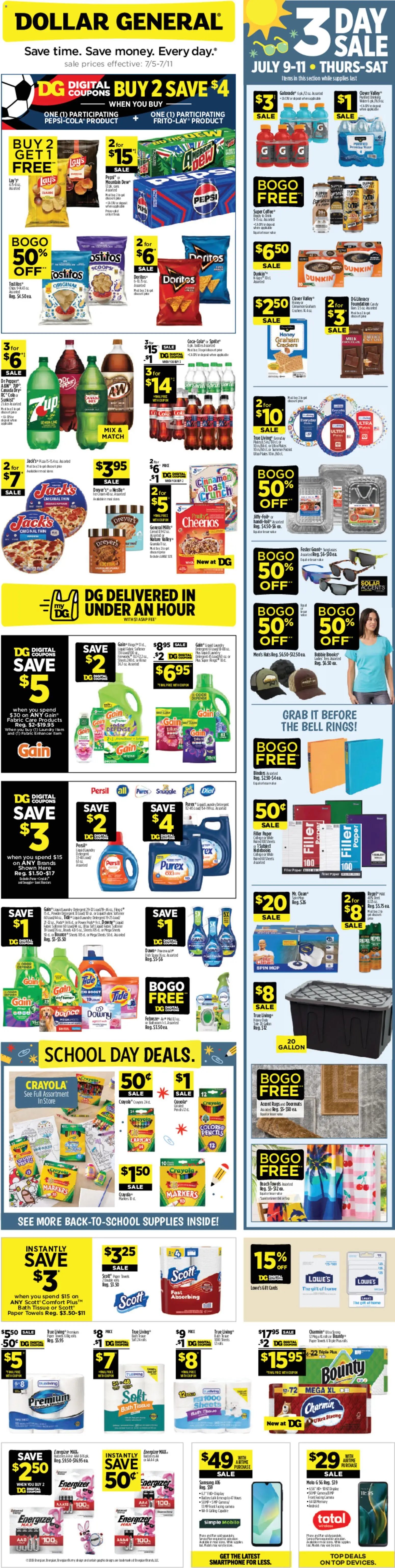 Dollar General offer from 07/05/2026 Dollar General Weekly Ad