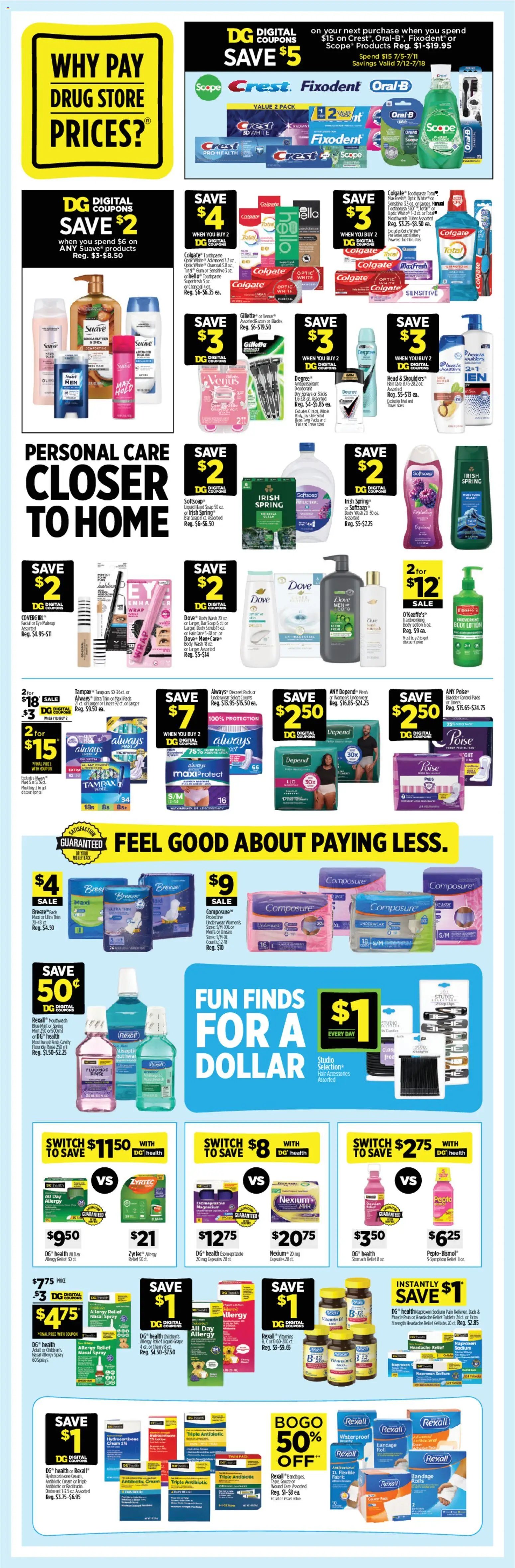 Dollar General offer from 07/05/2026 Dollar General Weekly Ad