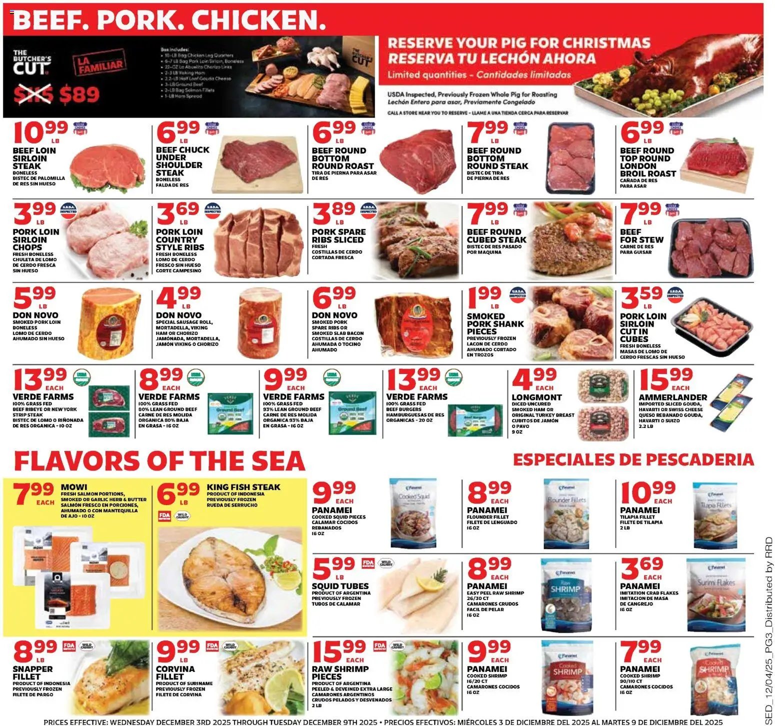 Sedano's offer from 12/03/2025 Current Ad - FL