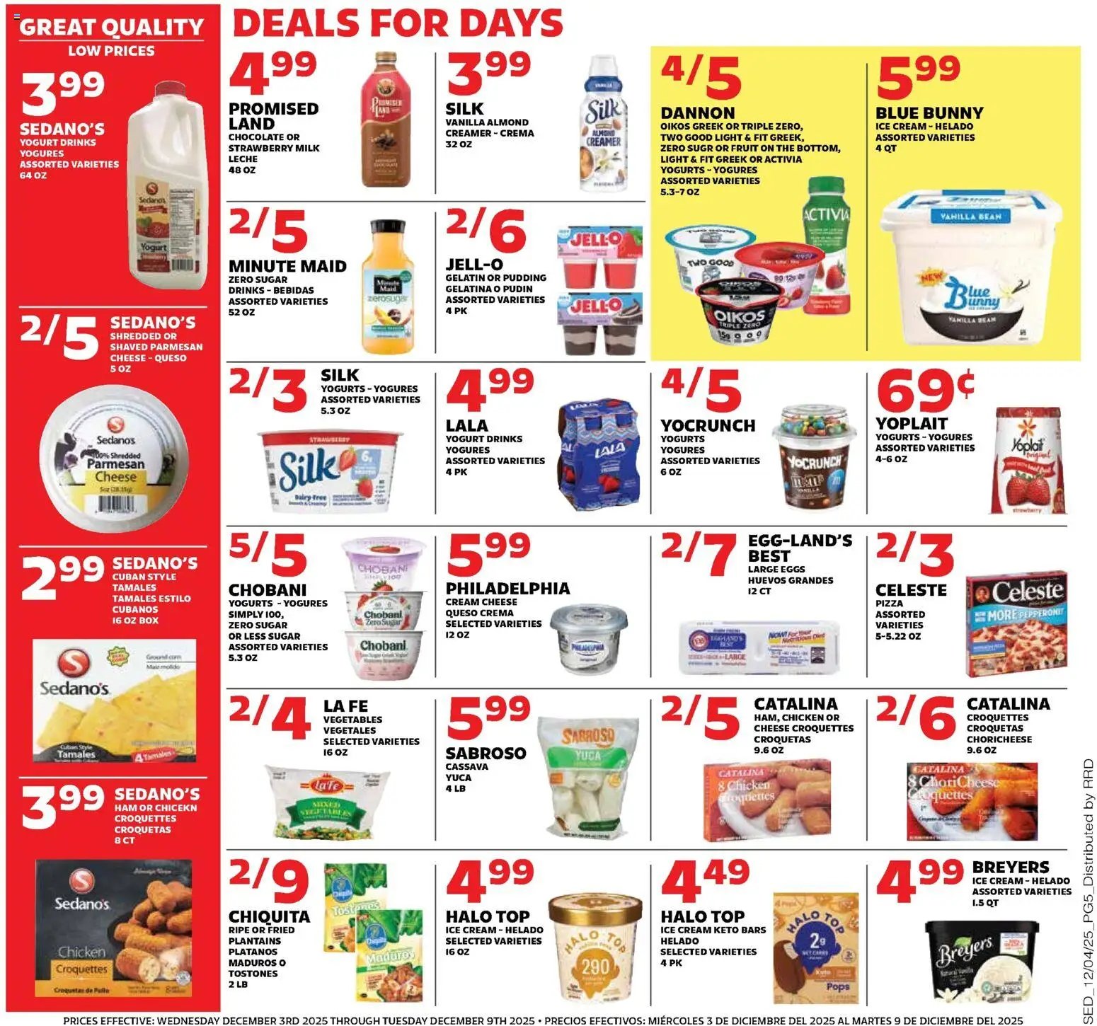 Sedano's offer from 12/03/2025 Current Ad - FL