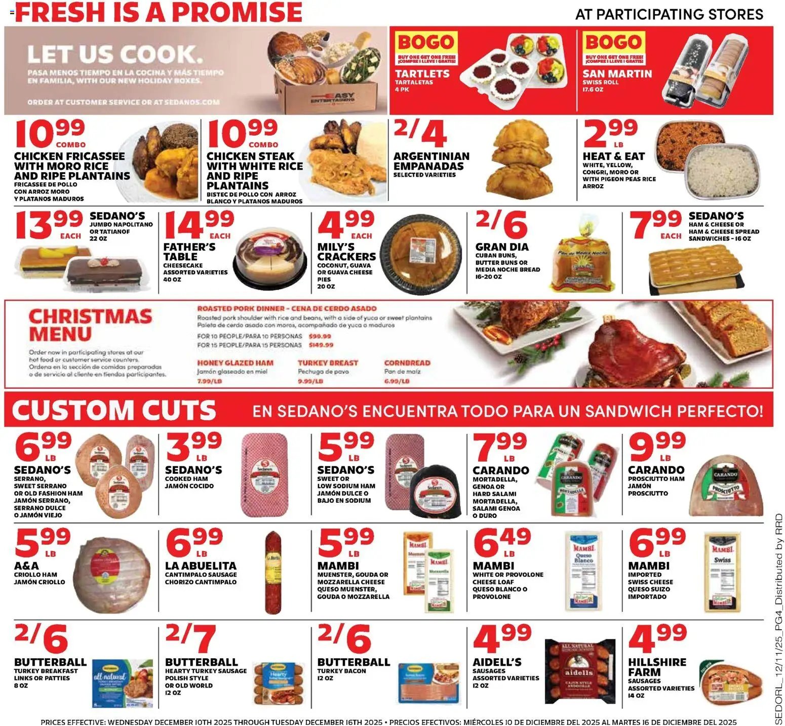 Sedano's offer from 12/10/2025 Weekly Ad