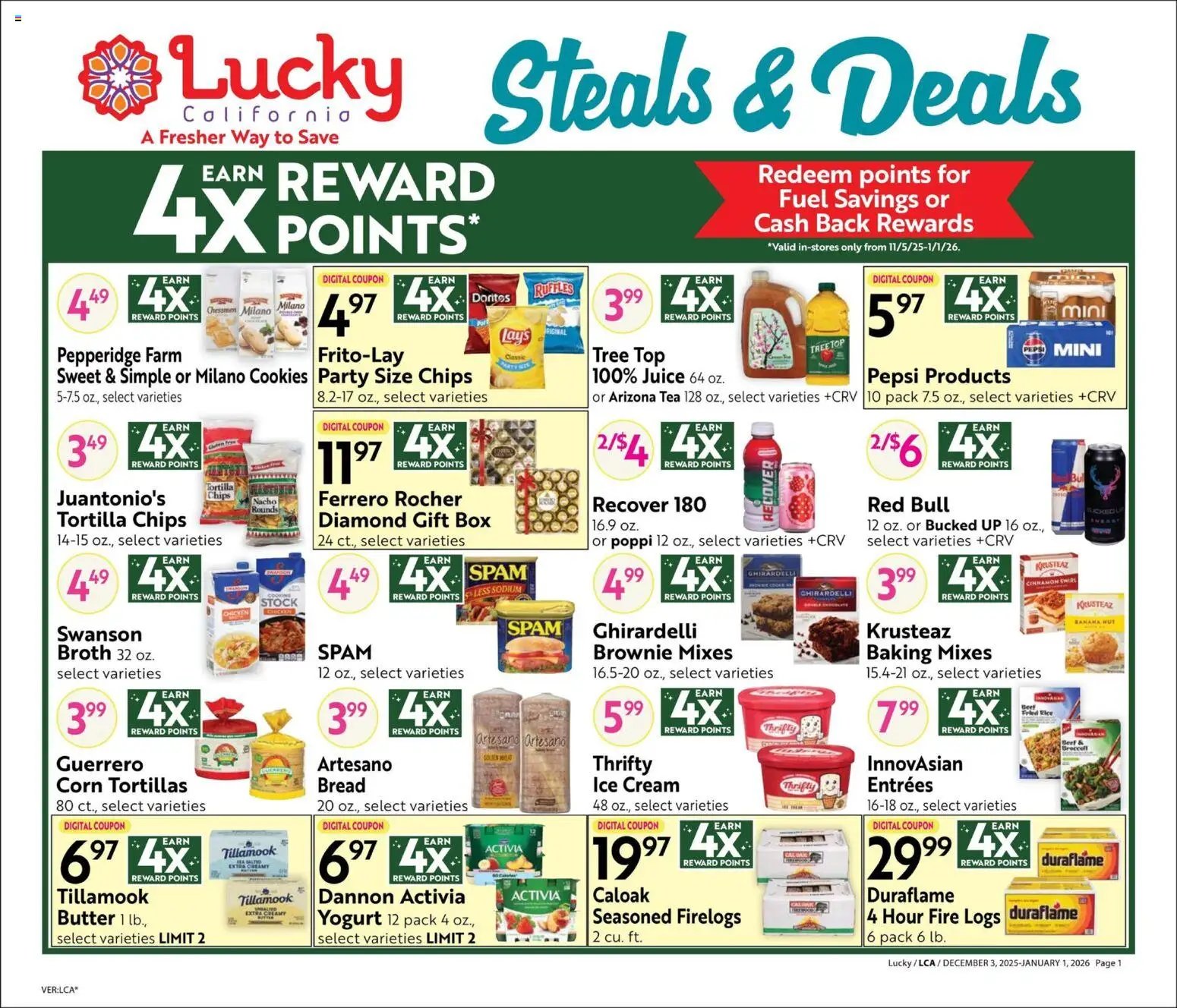 Lucky Supermarkets offer from 12/03/2025 Big Book of Savings