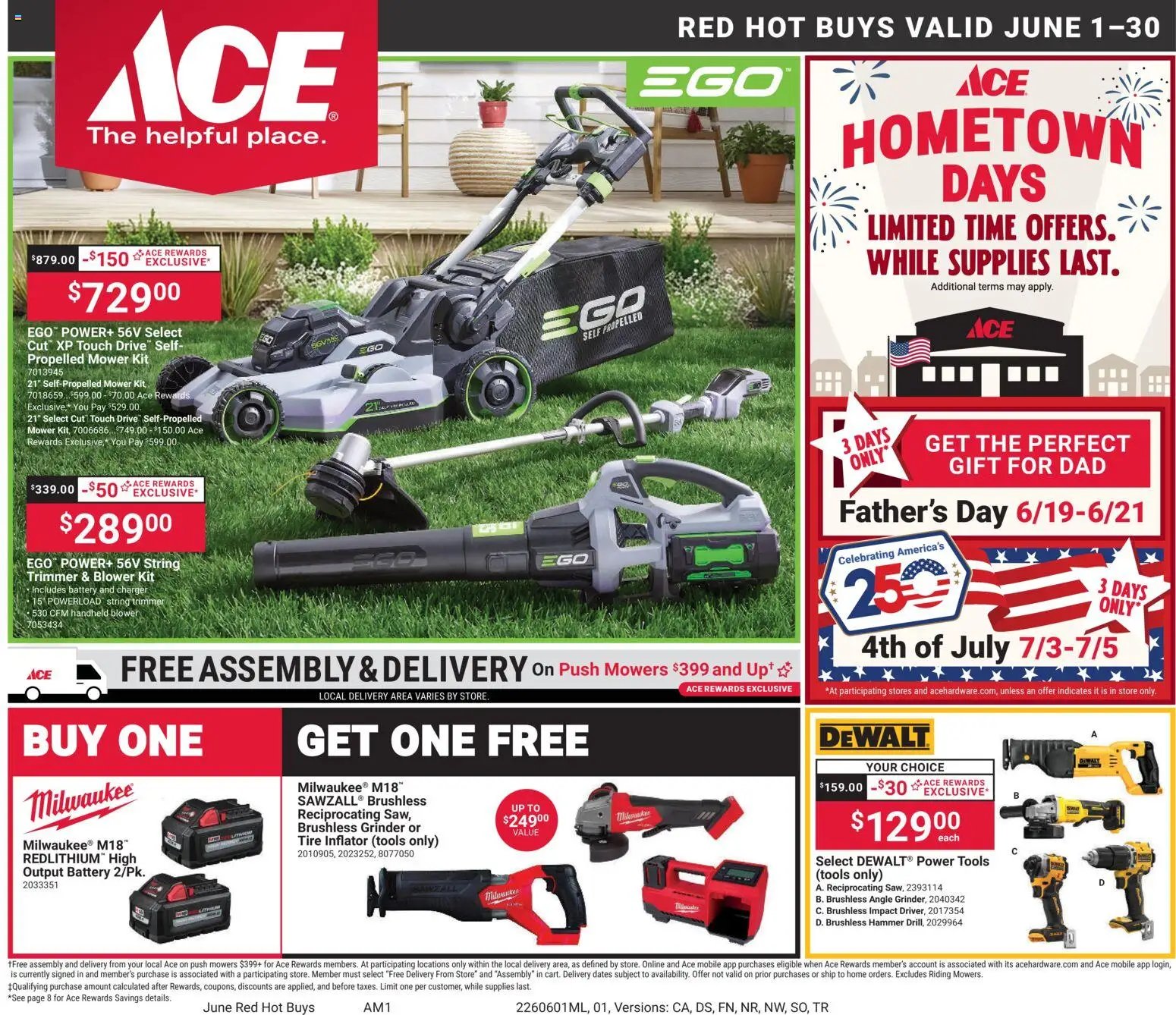 ACE Hardware offer from 06/01/2026 ACE Hardware Weekly Ad