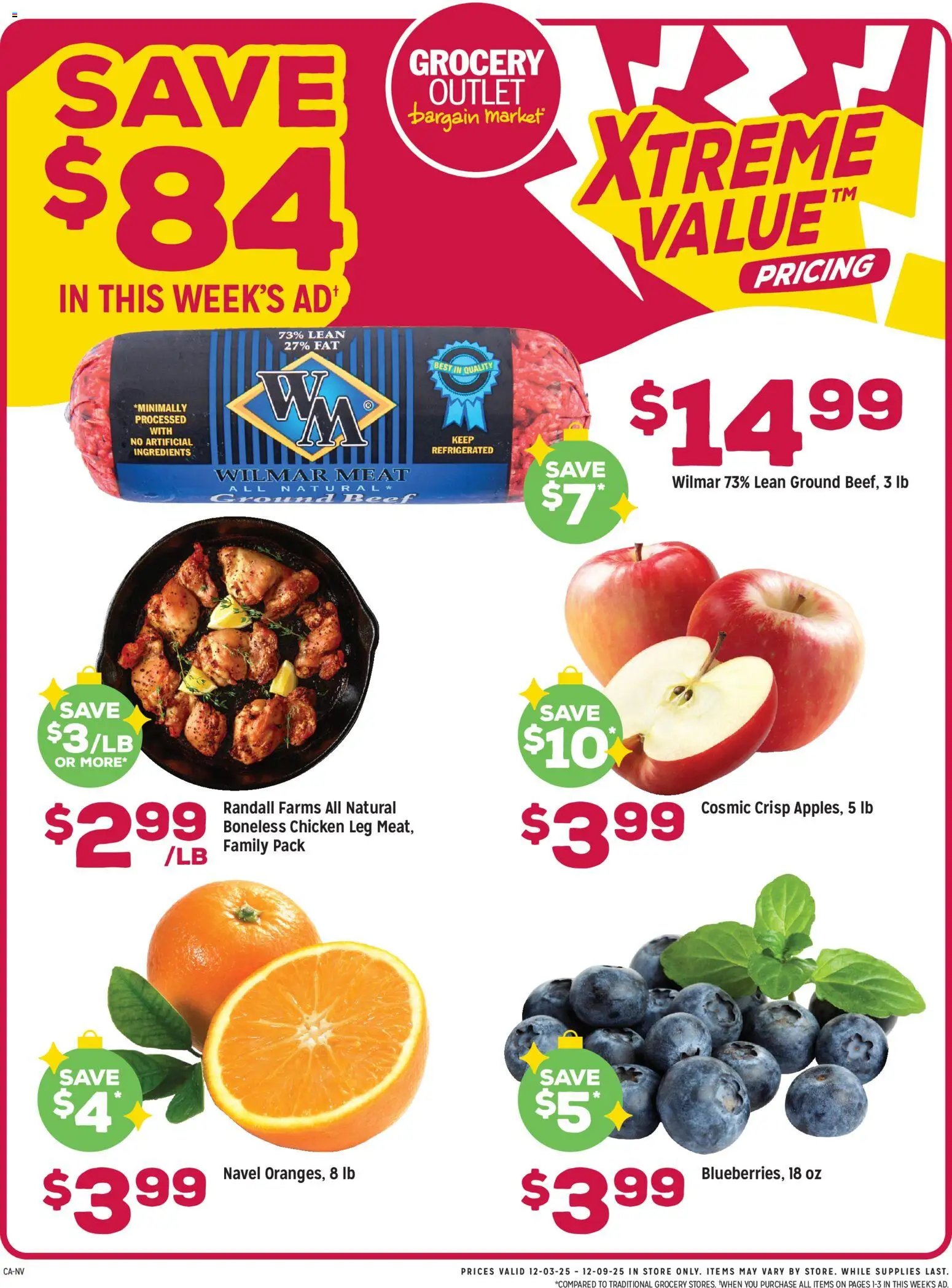 Grocery Outlet offer from 12/03/2025 Weekly Ad - CA
