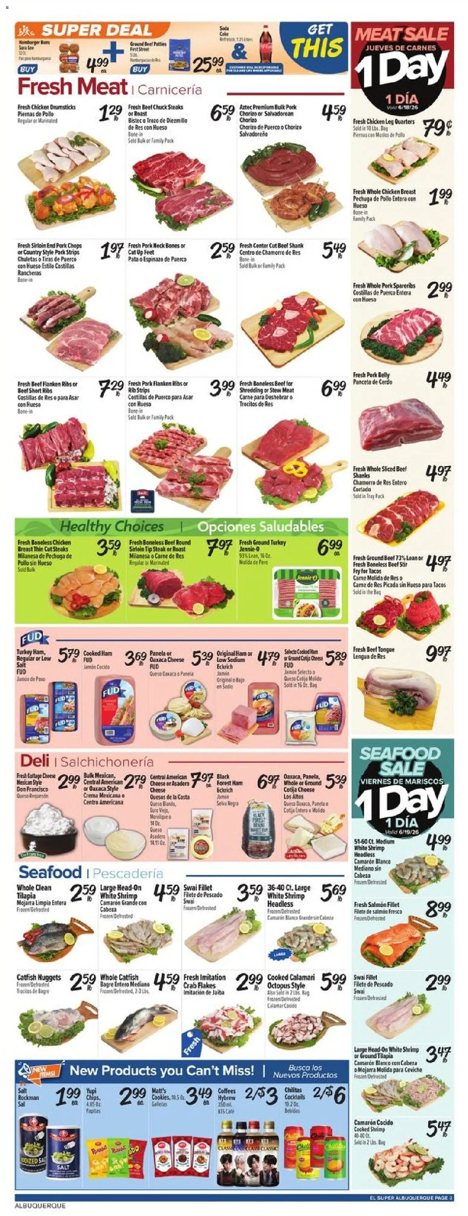 El Super offer from 06/17/2026 El Super Weekly Ad - NM