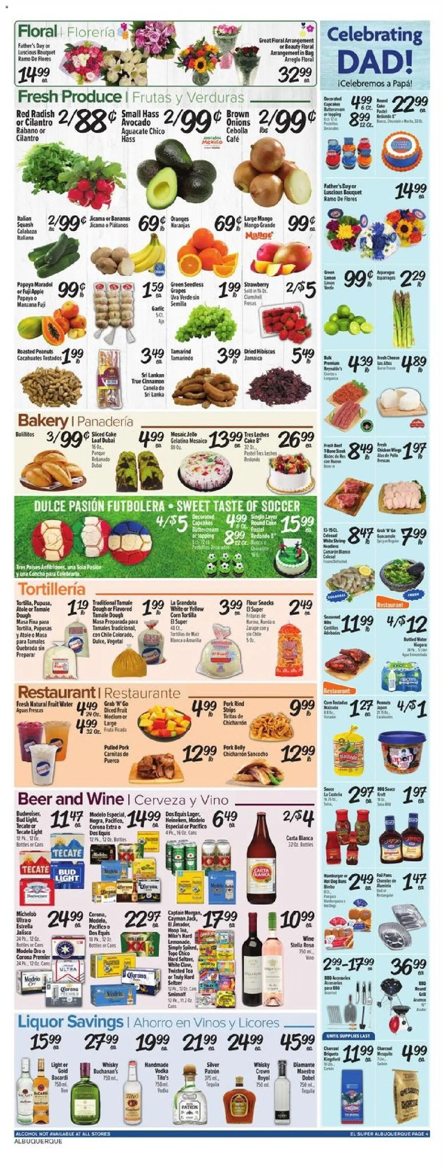 El Super offer from 06/17/2026 El Super Weekly Ad - NM