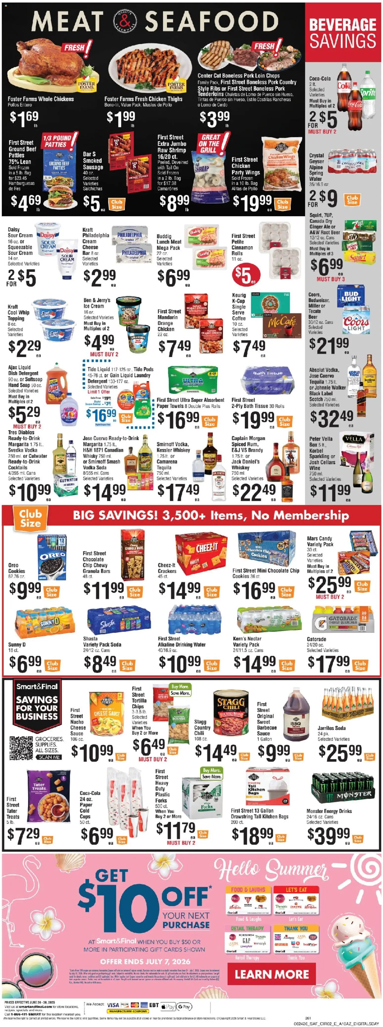 Smart & Final offer from 06/26/2026 Smart & Final Weekly Ad