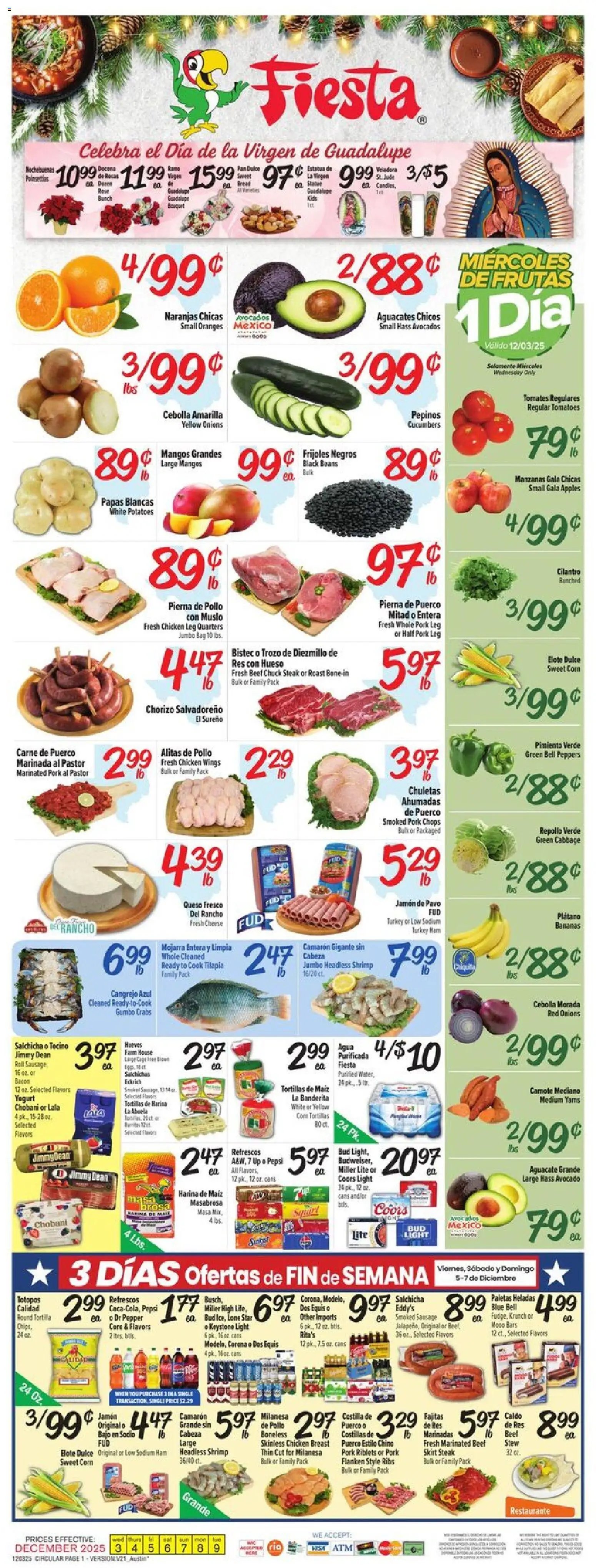 Fiesta Mart offer from 12/03/2025 Weekly Ad