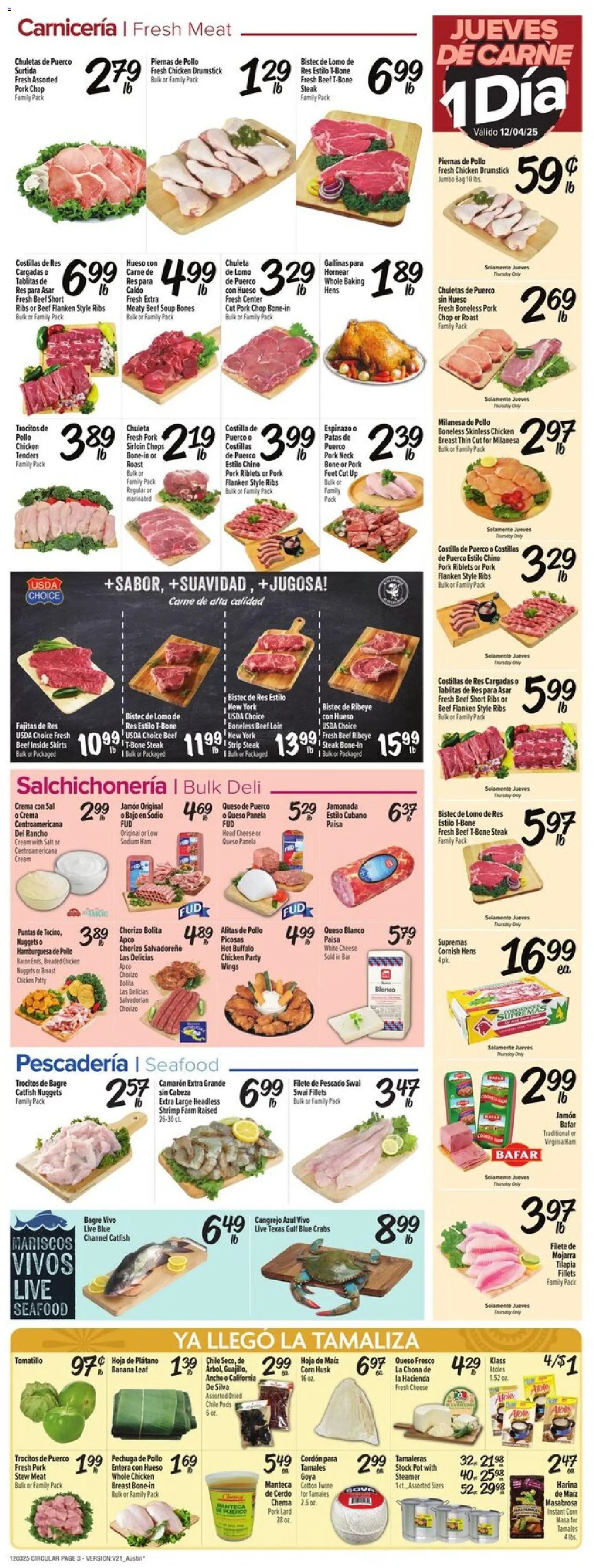 Fiesta Mart offer from 12/03/2025 Weekly Ad
