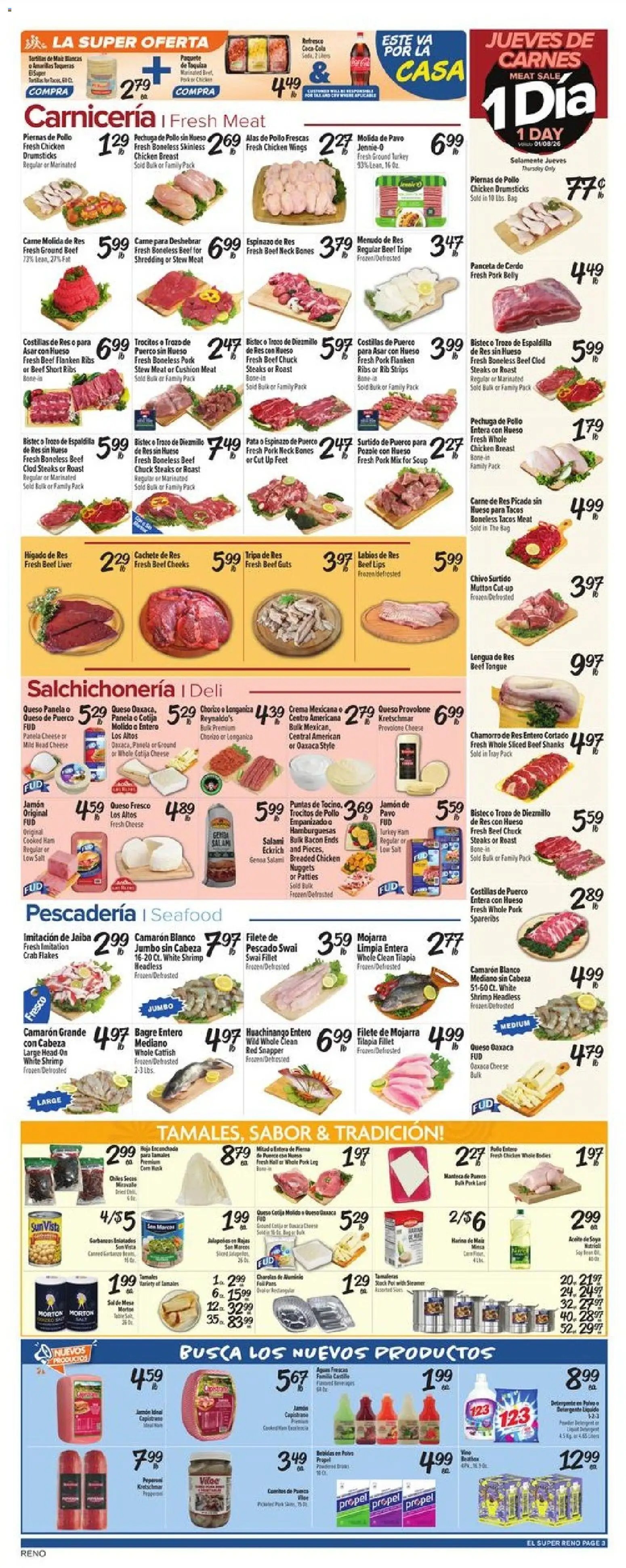 El Super offer from 01/07/2026 Weekly Ad - NV
