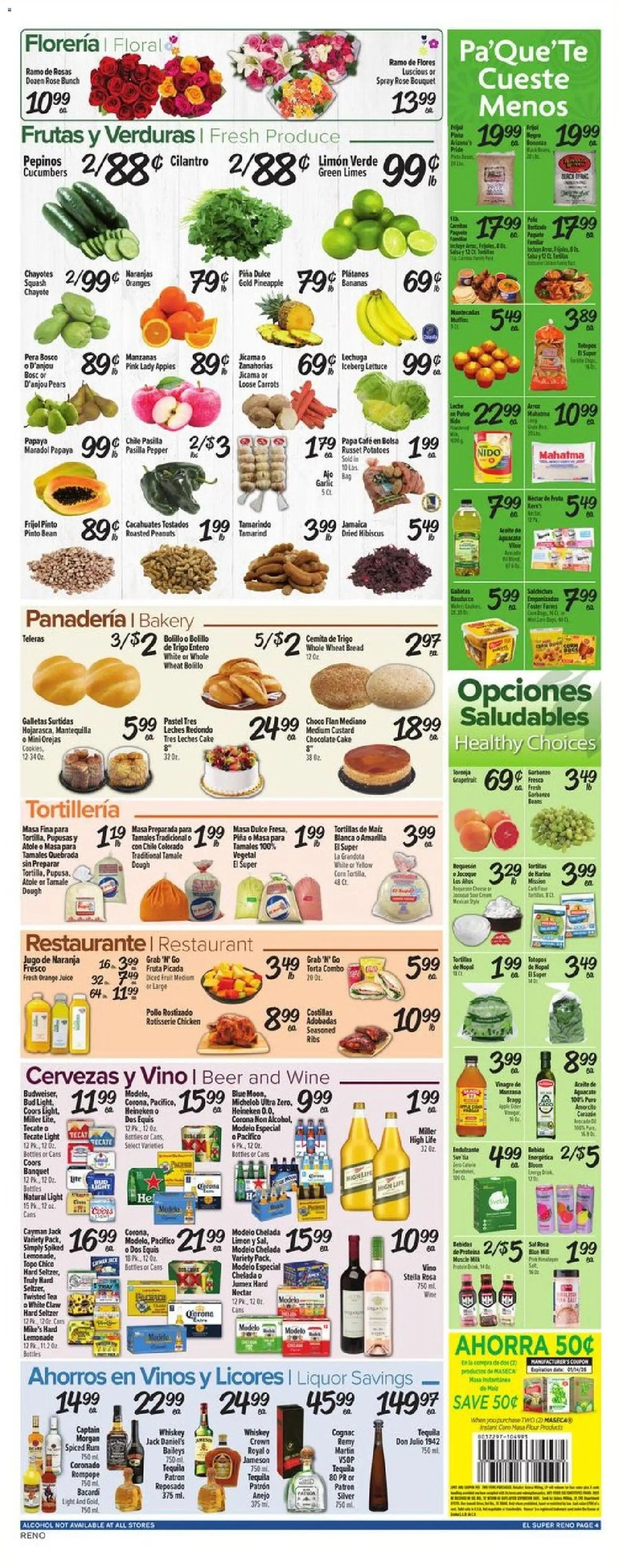 El Super offer from 01/07/2026 Weekly Ad - NV