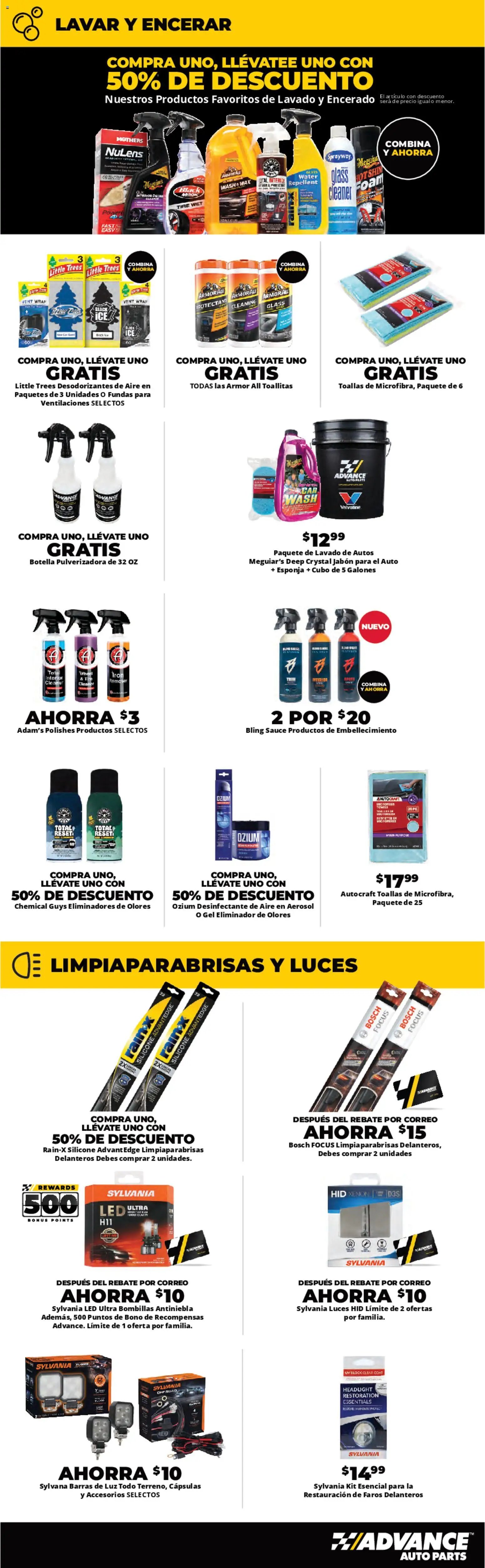 Advance Auto Parts offer from 02/01/2026 Advance Auto Parts Weekly Ad - Spanish