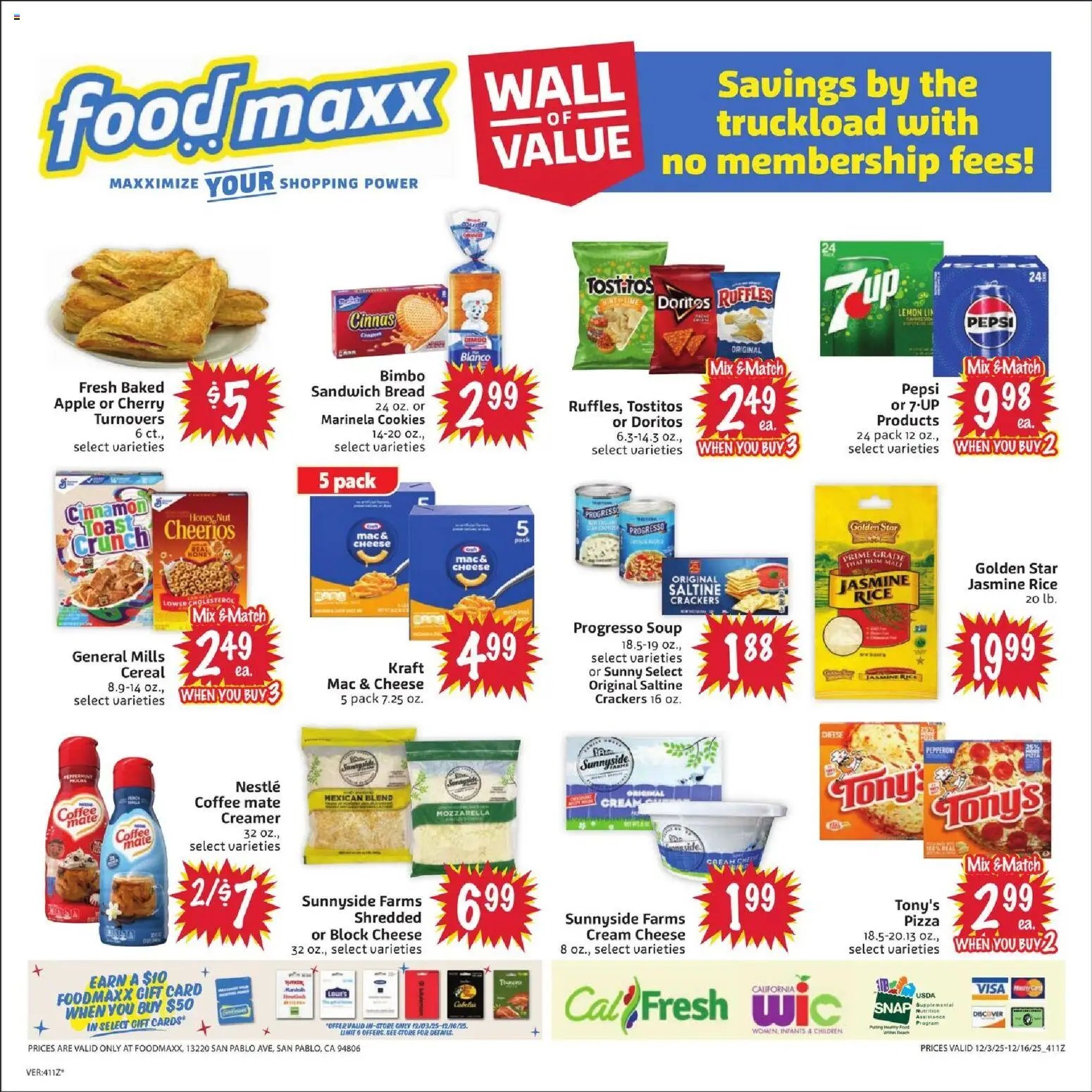 FoodMaxx offer from 12/03/2025 Weekly Ad - CA