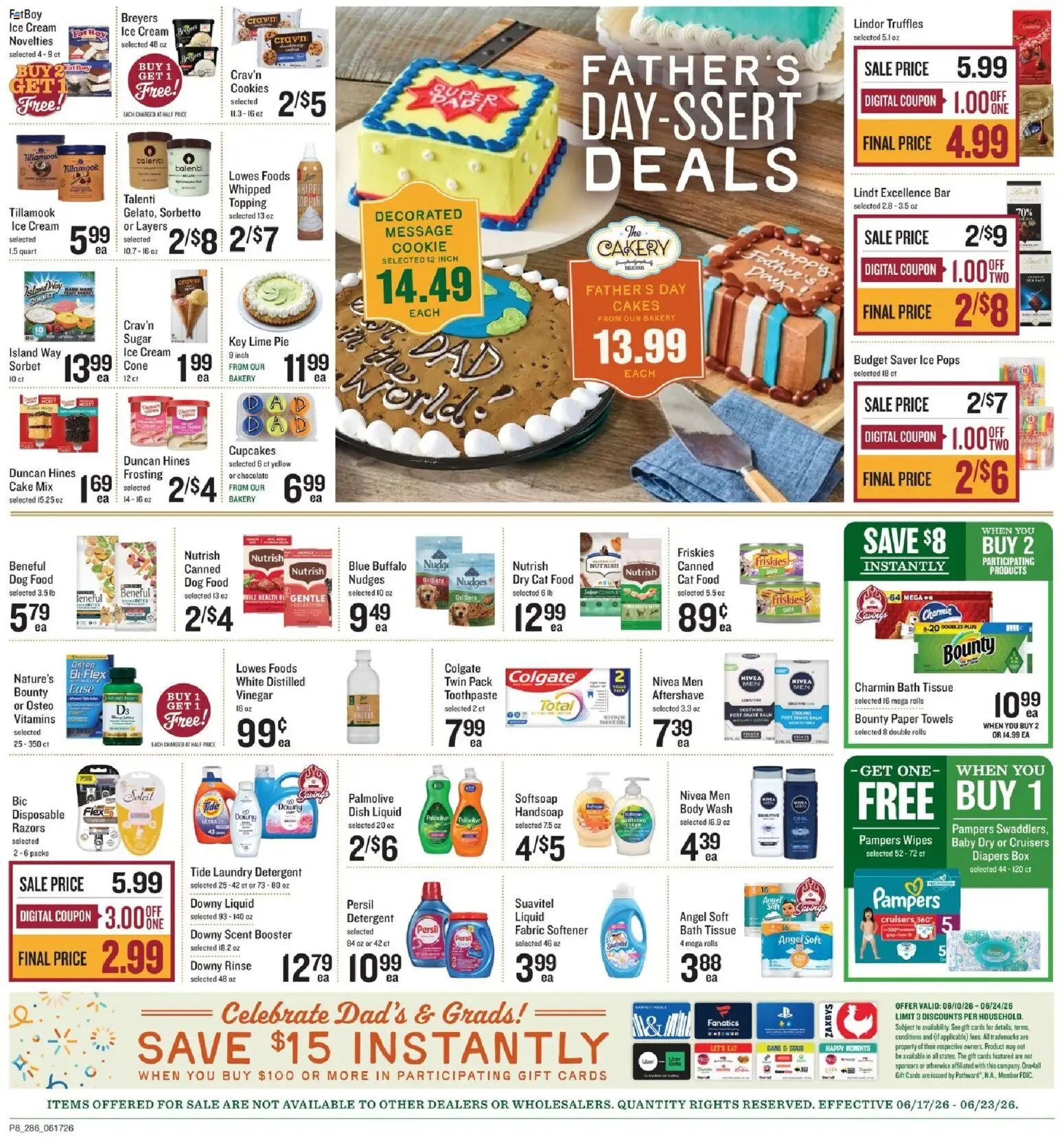 Lowes Foods offer from 06/17/2026 Lowes Foods Grand Opening