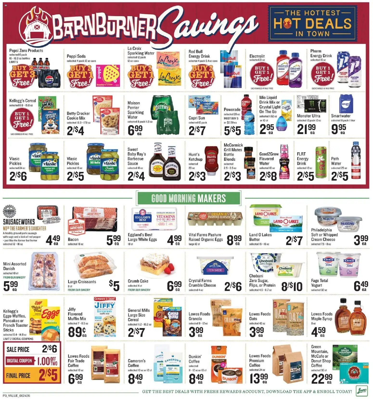 Lowes Foods offer from 06/24/2026 Lowes Foods Weekly Ad - NC