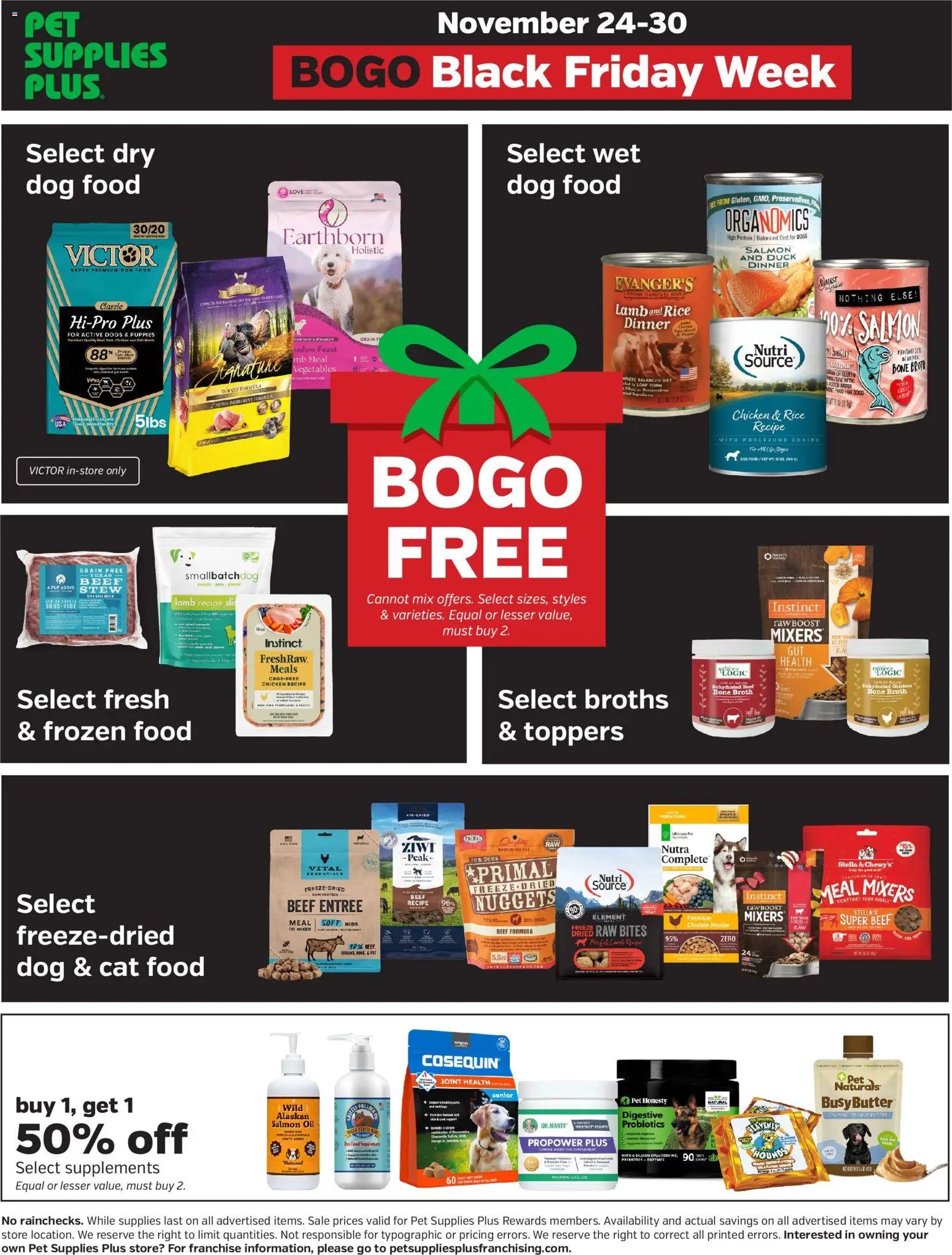 Pet Supplies Plus offer from 11/24/2025 Black Friday