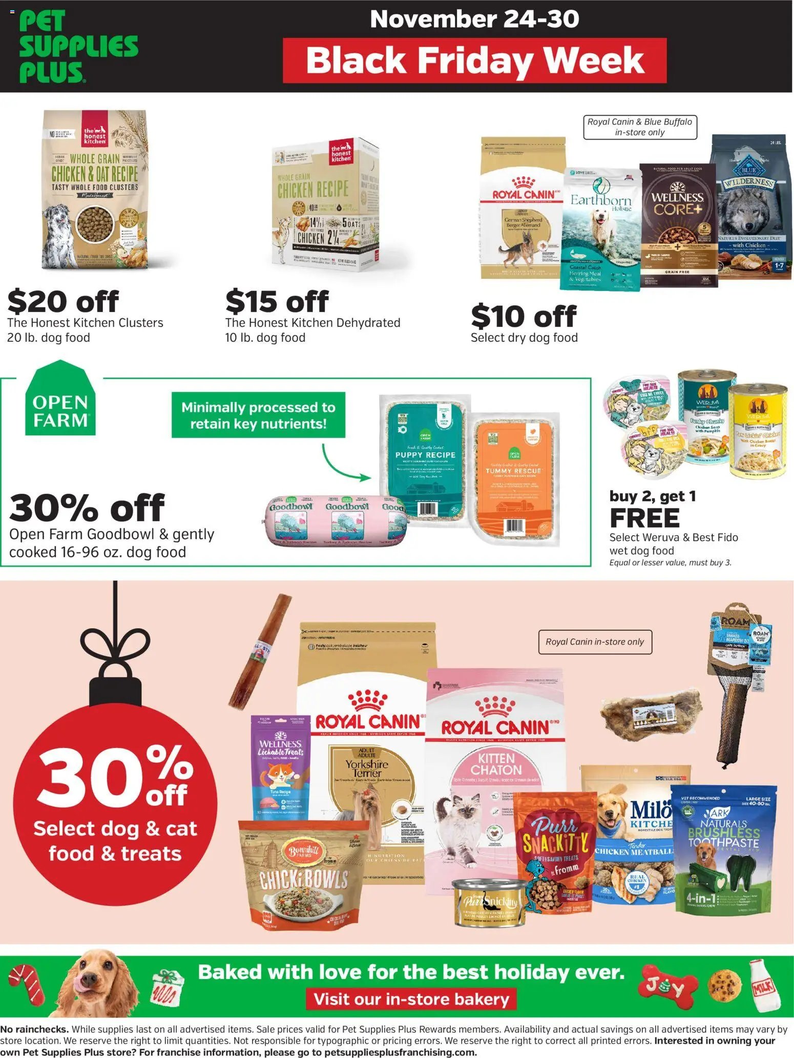 Pet Supplies Plus offer from 11/24/2025 Black Friday